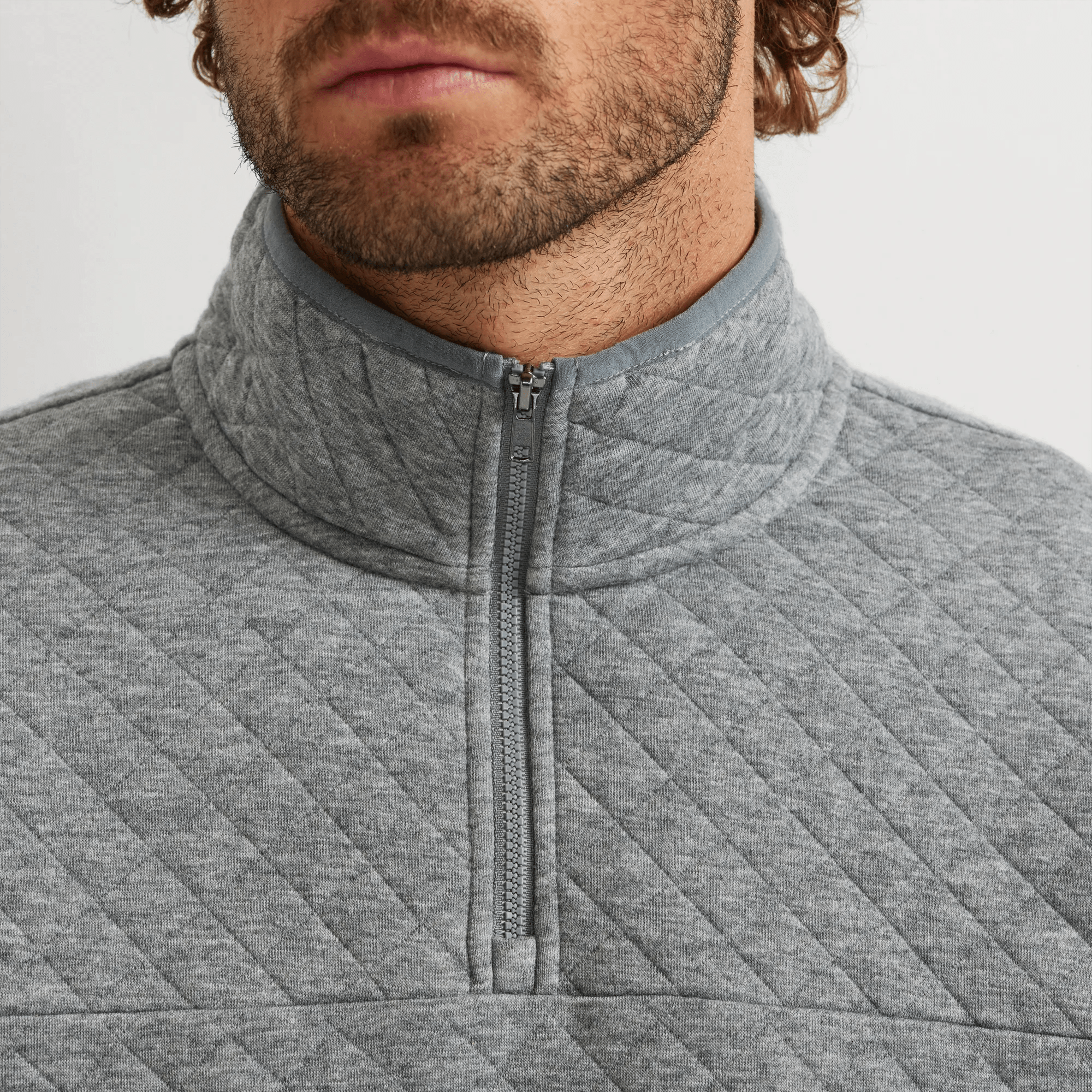 Men's Quilted 1/4-Zip - Image 3