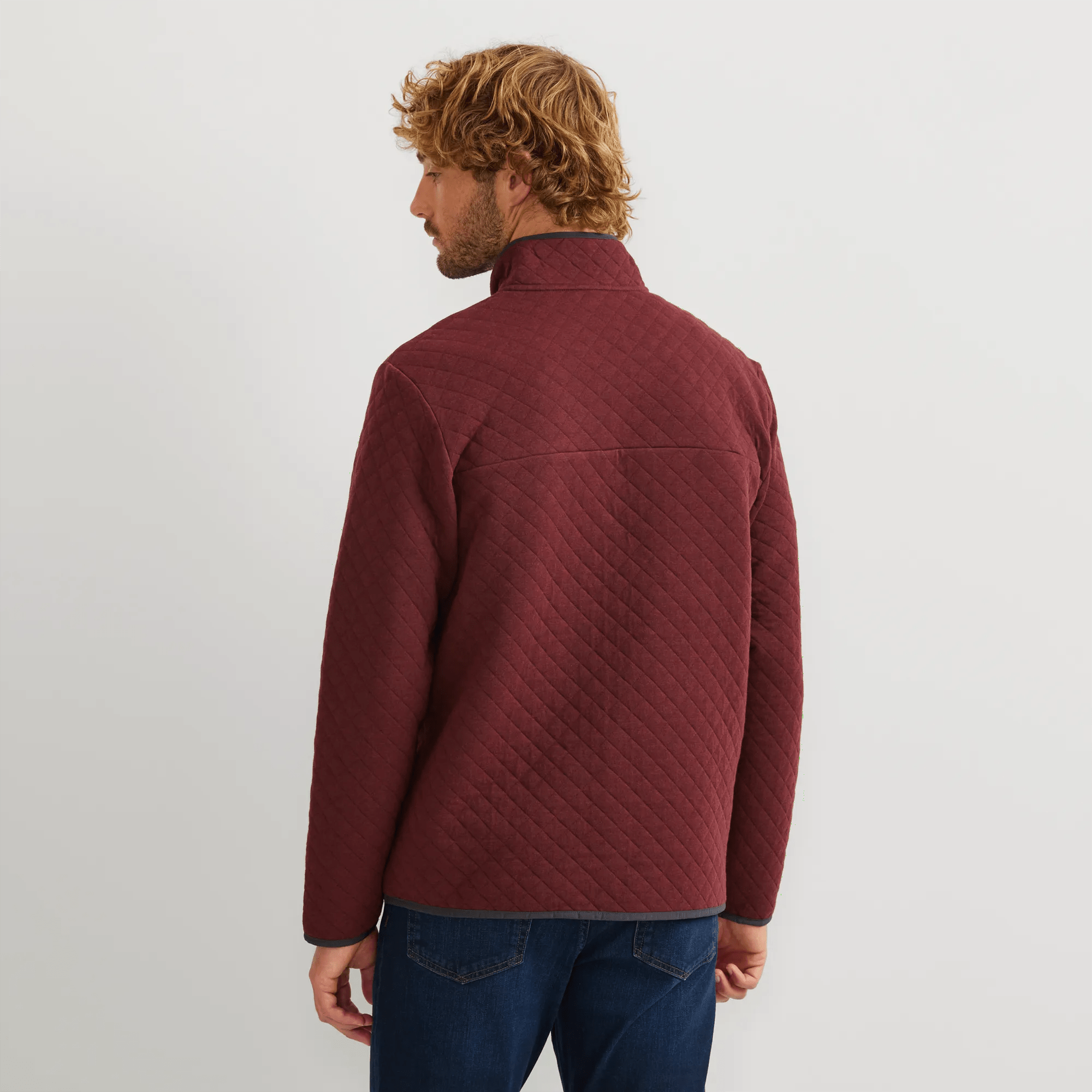 Men's Quilted 1/4-Zip - Image 2