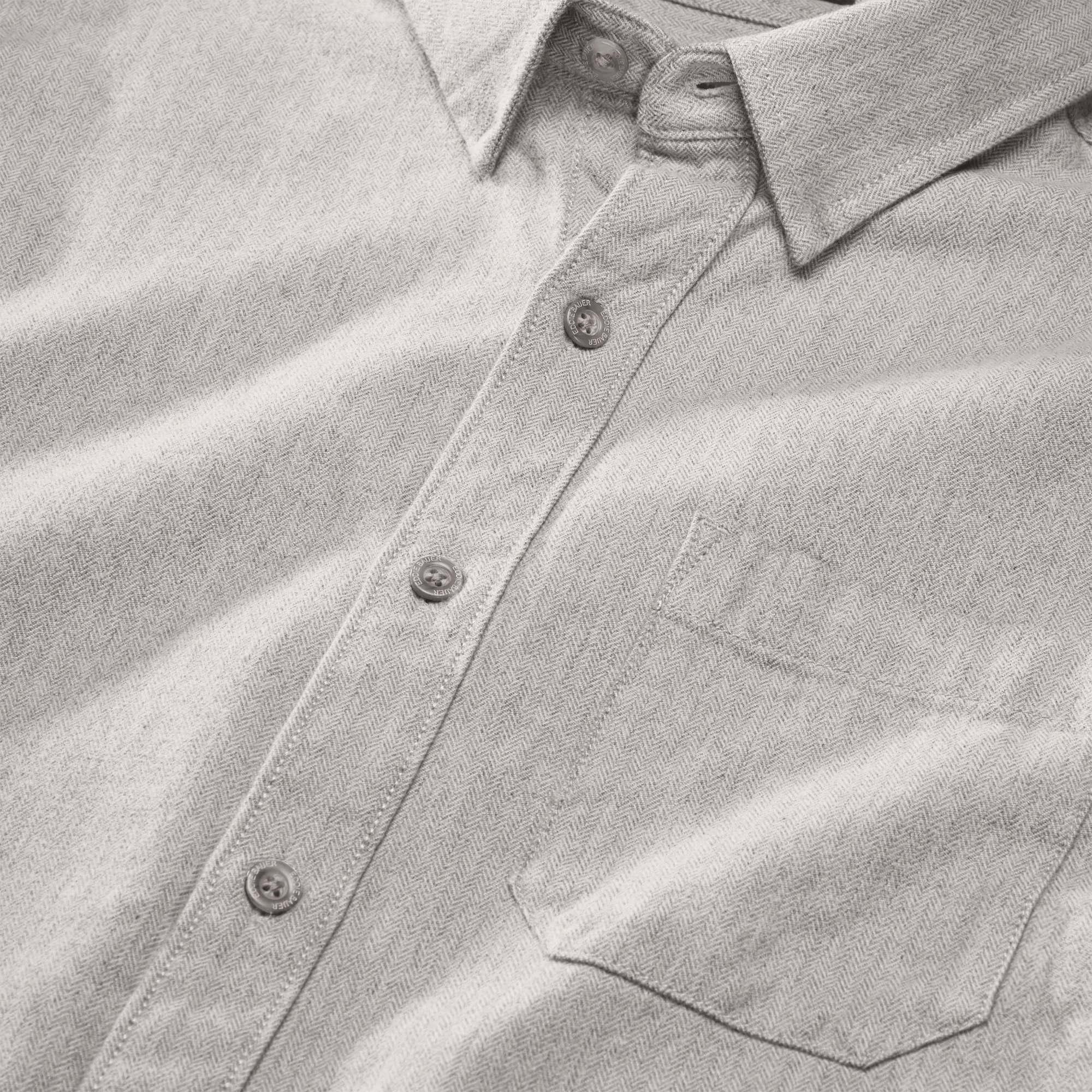 Men's Eddie's Favorite Flannel Classic Fit Shirt - Solid - Image 4