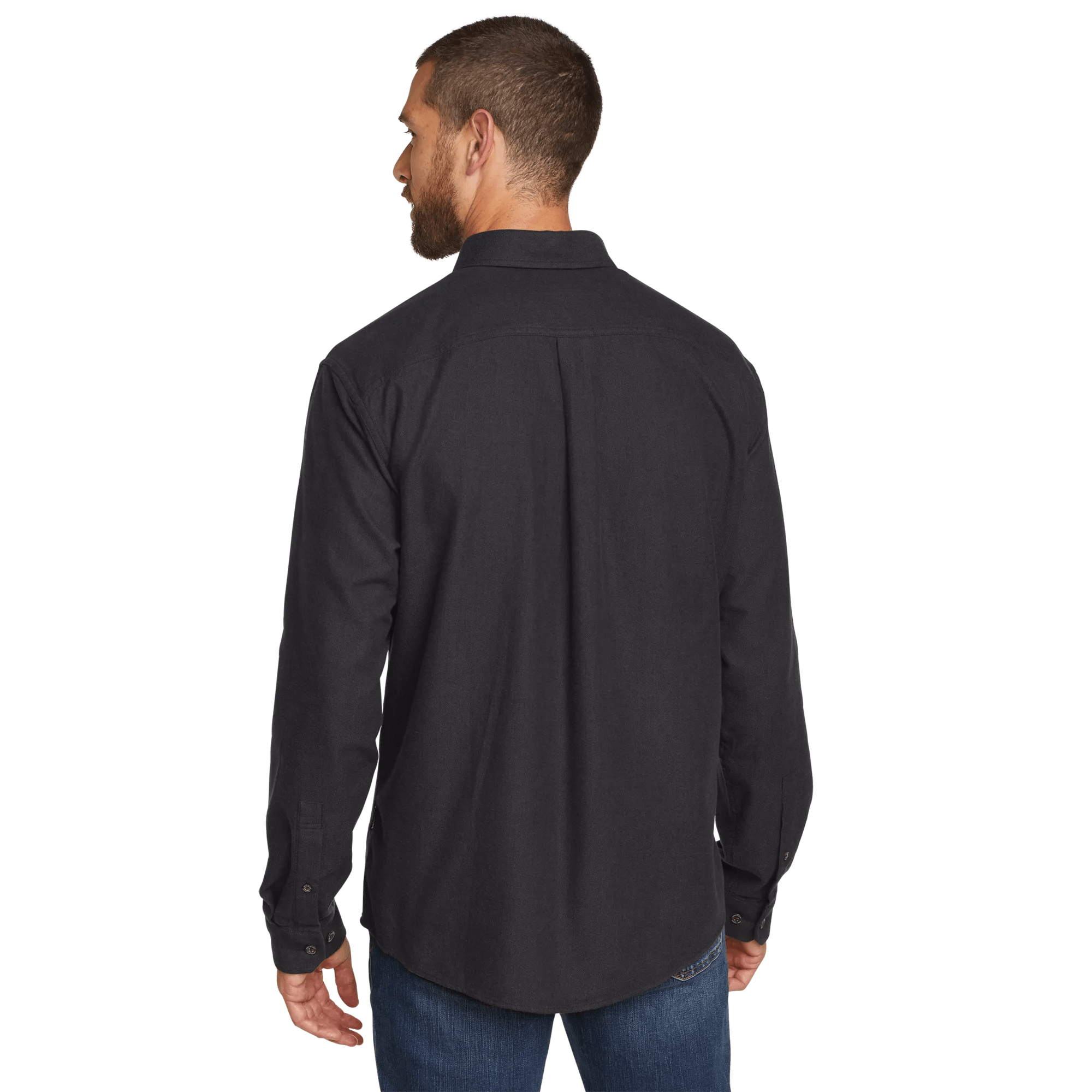 Men's Eddie's Favorite Flannel Classic Fit Shirt - Solid - Image 2