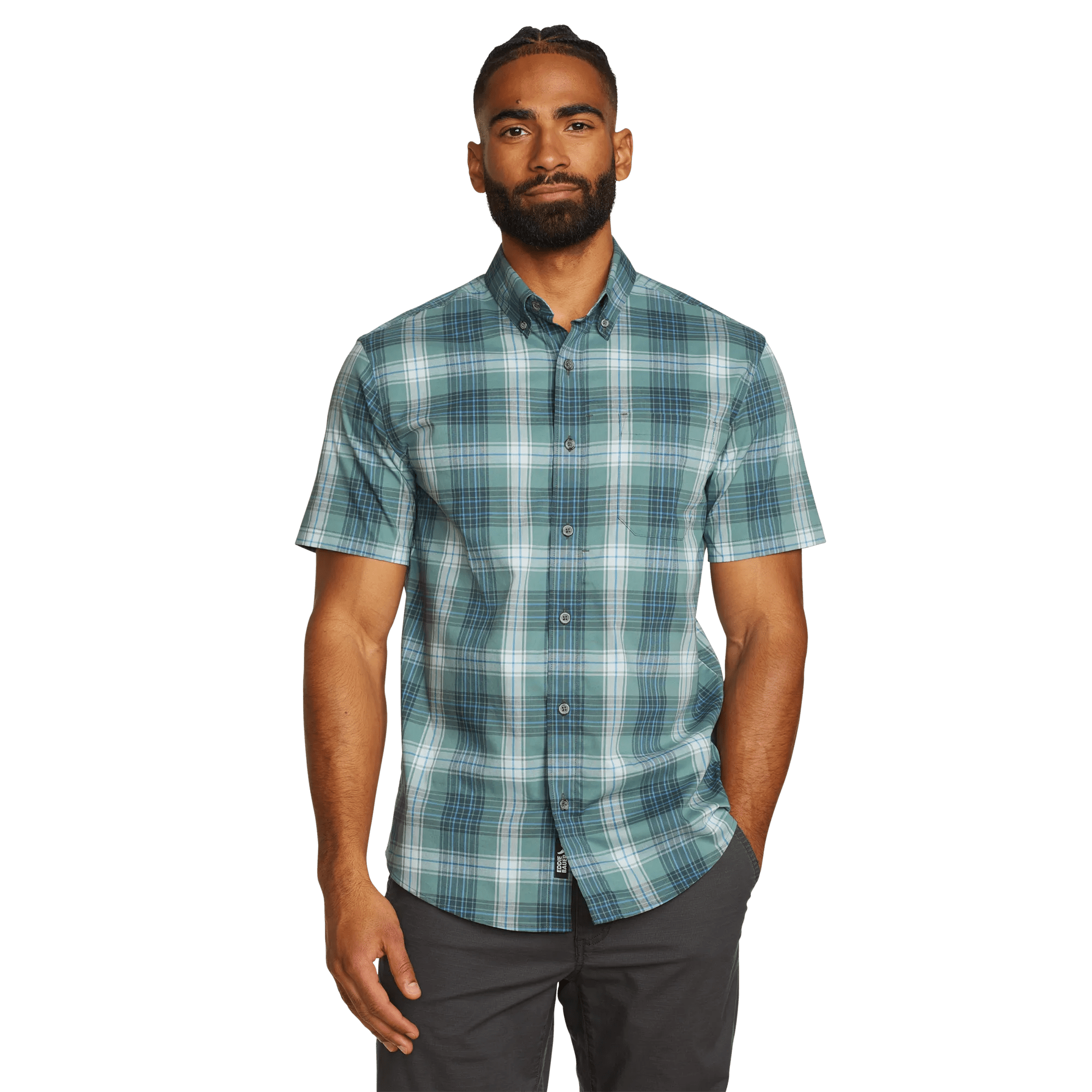 Men's Voyager Flex Short-Sleeve Shirt - Image 3