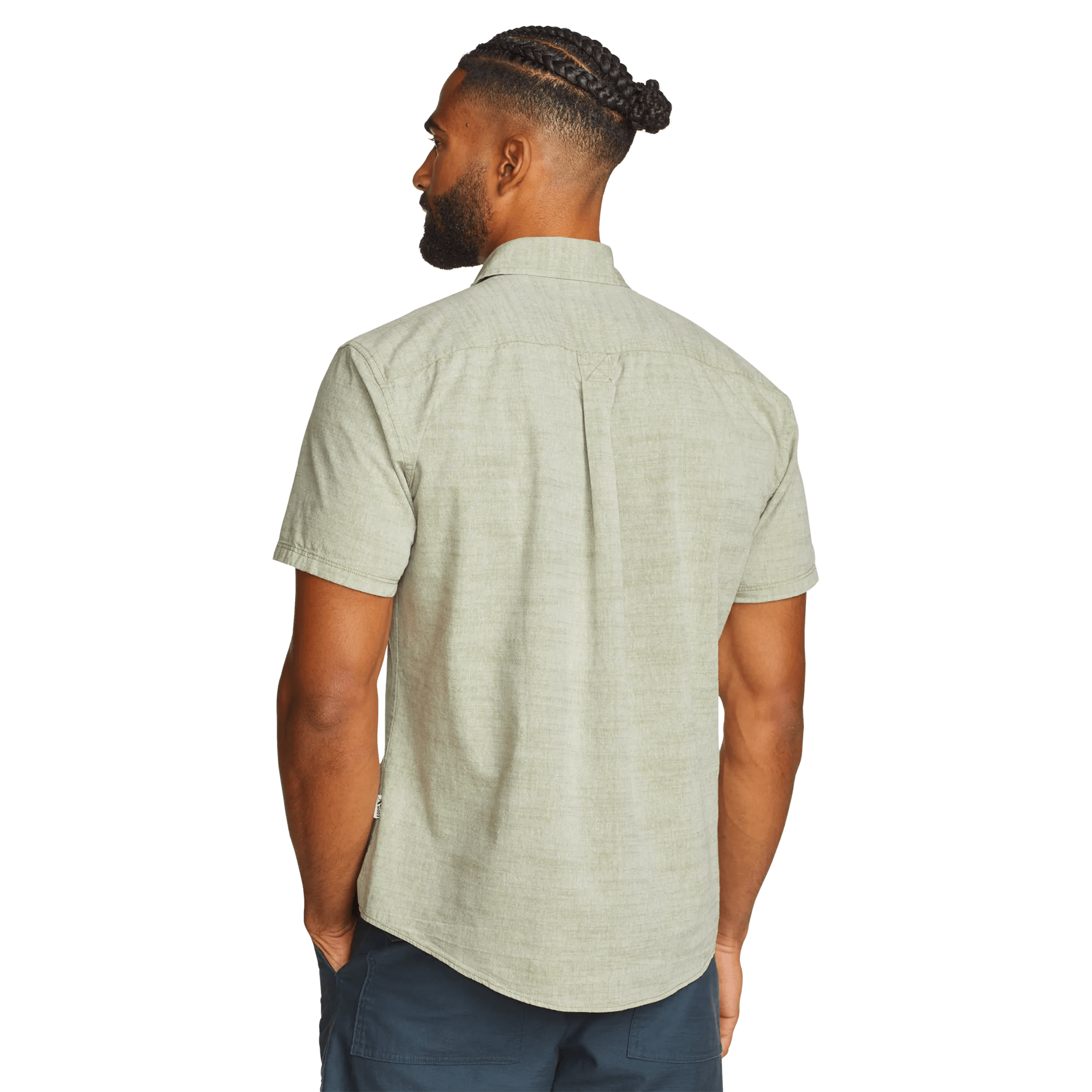 Men's Short-Sleeve Camano Shirt - Solid - Image 2