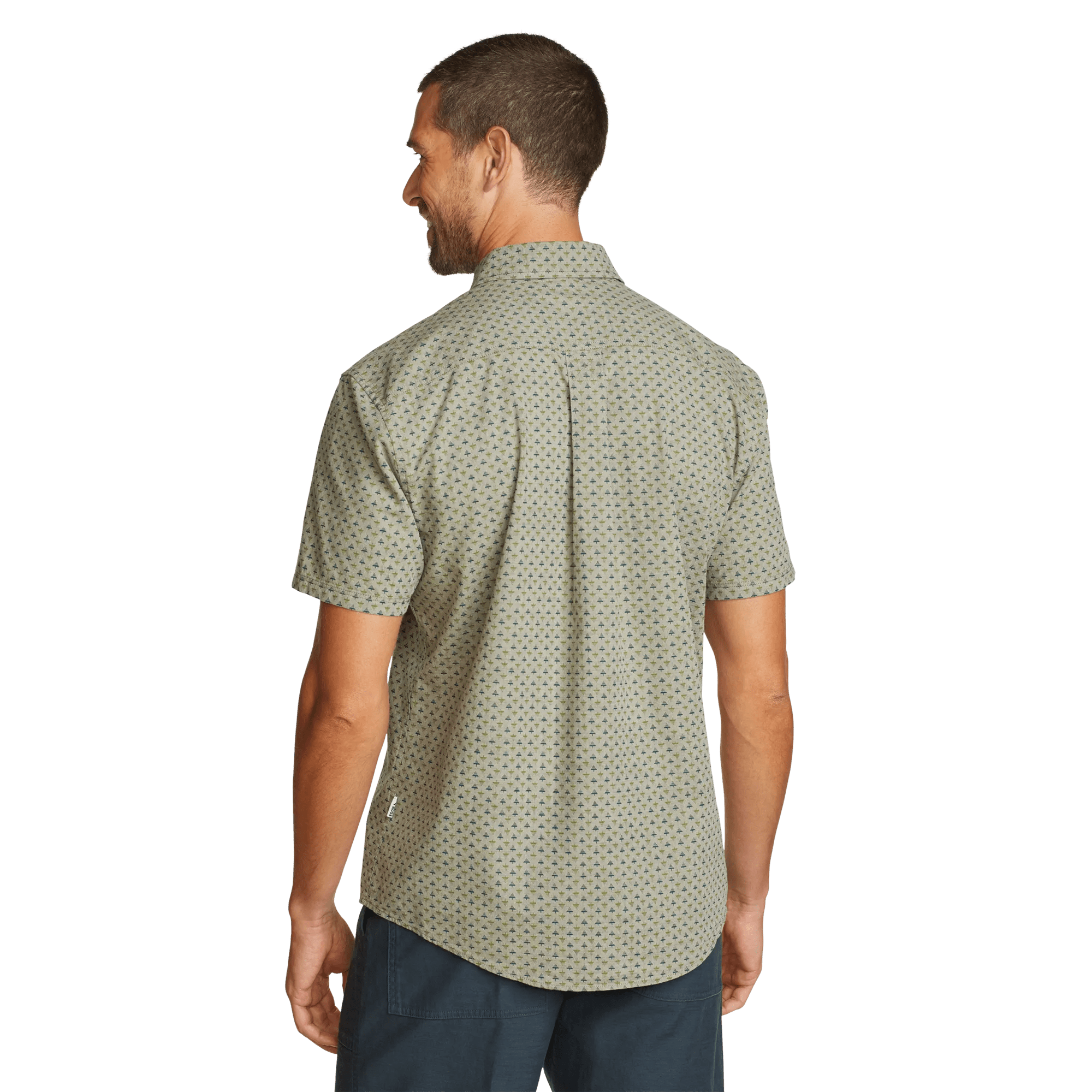 Men's Short-Sleeve Camano Shirt - Print - Image 2