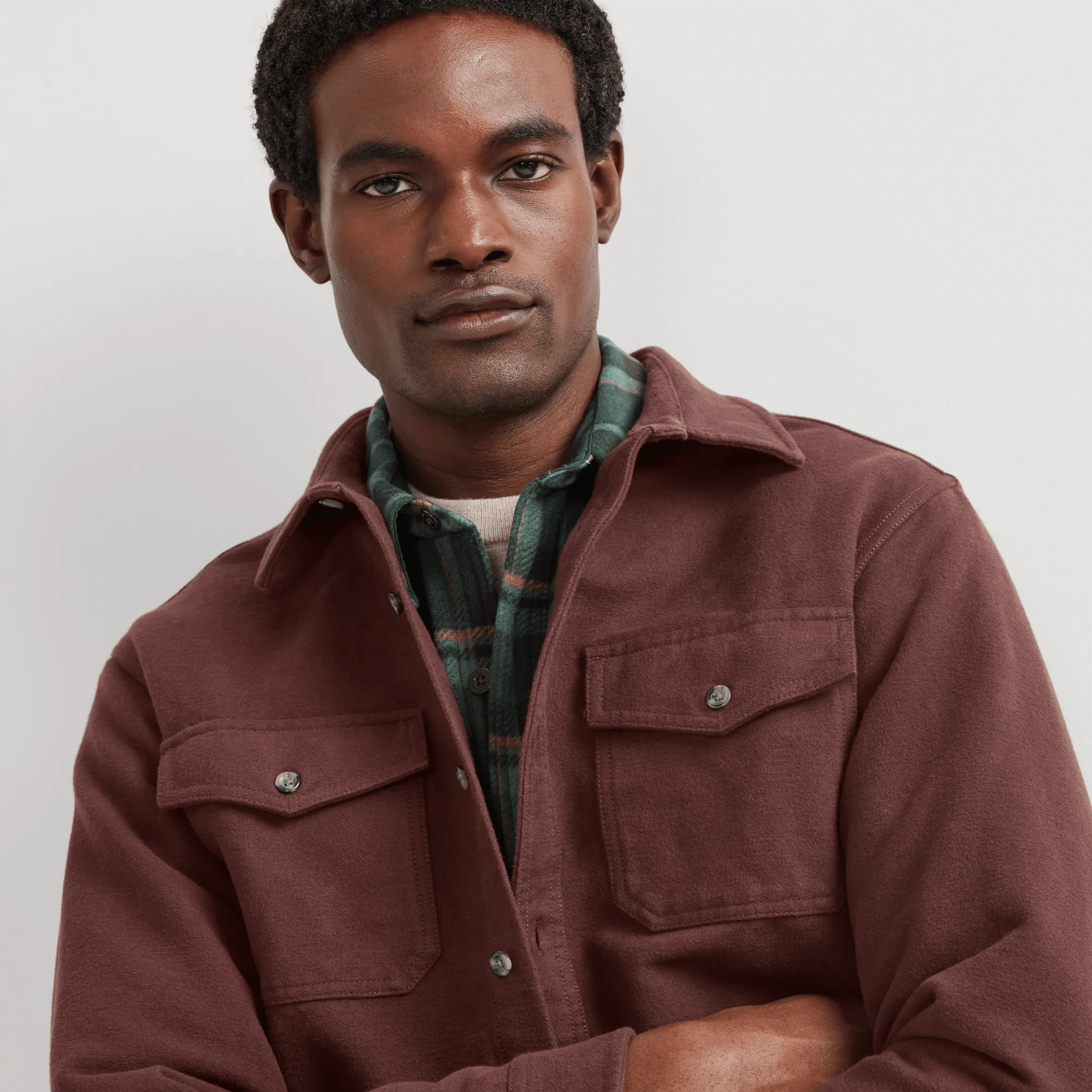 Men's Chamois 100% Cotton Shirt - Image 3