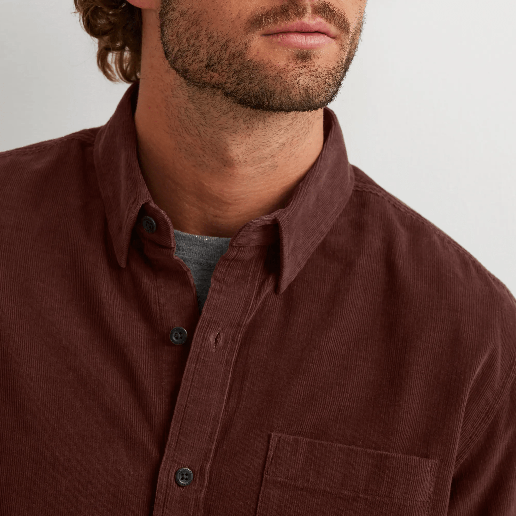 Men's Fine-Wale Corduroy Shirt - Image 3