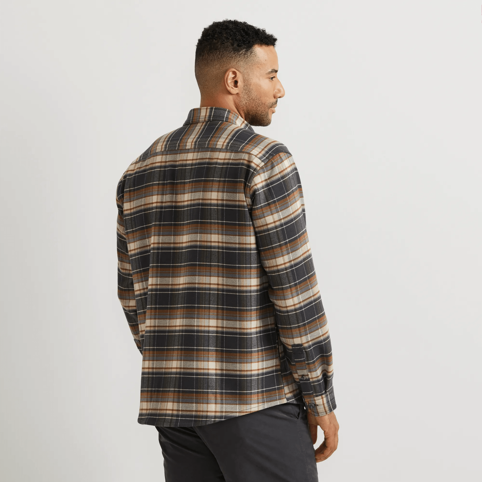 Men's Chopper Stretch Flannel Overshirt - Image 2
