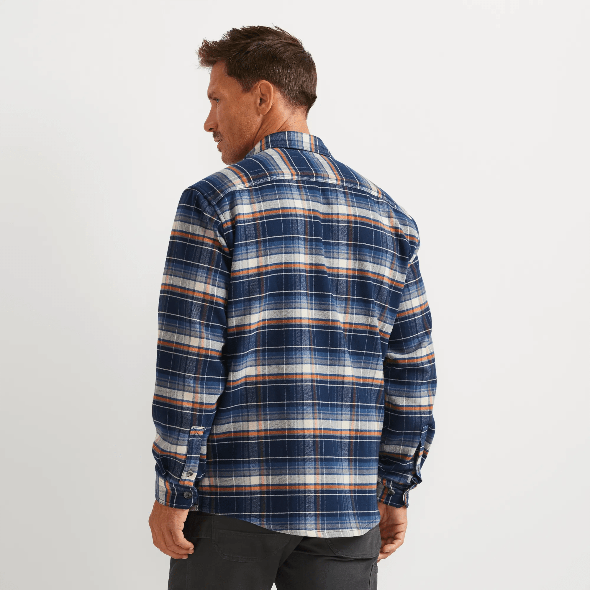 Men's Chopper Stretch Flannel Overshirt - Image 2
