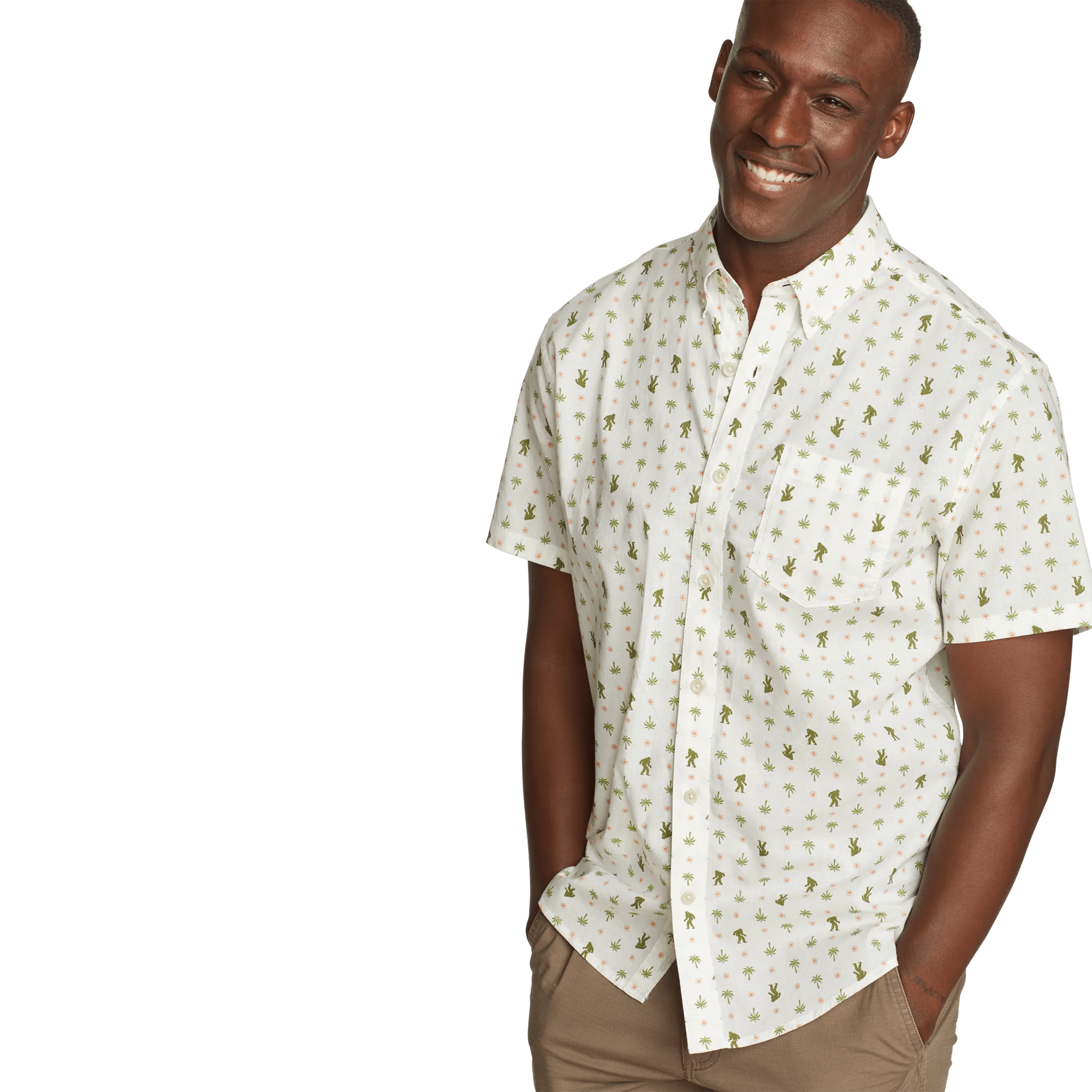 Men's Baja Short-Sleeve Shirt - Print - Image 3