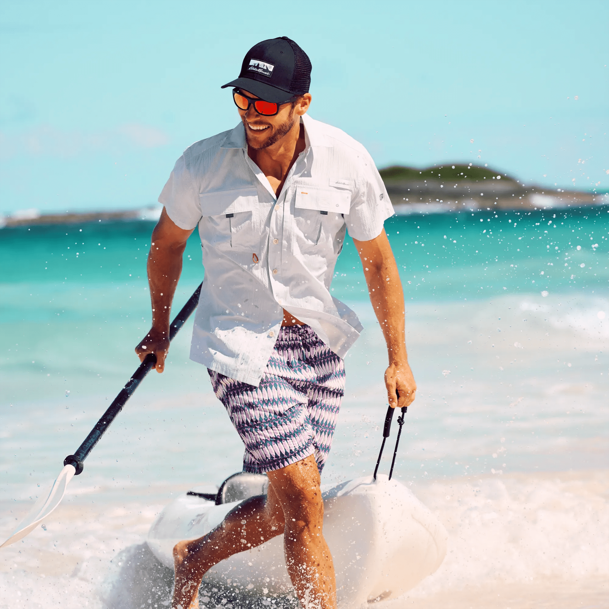 Men's UPF Guide 2.0 Short-Sleeve Shirt - Image 4