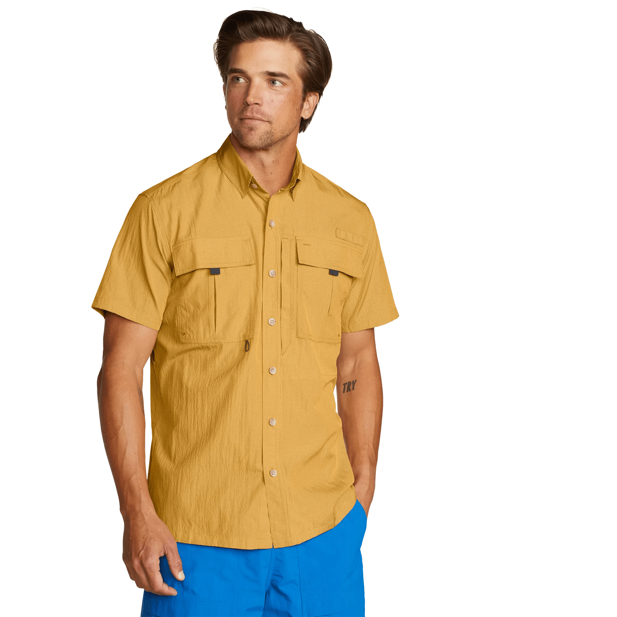 Men's UPF Guide 2.0 Short-Sleeve Shirt - Image 3