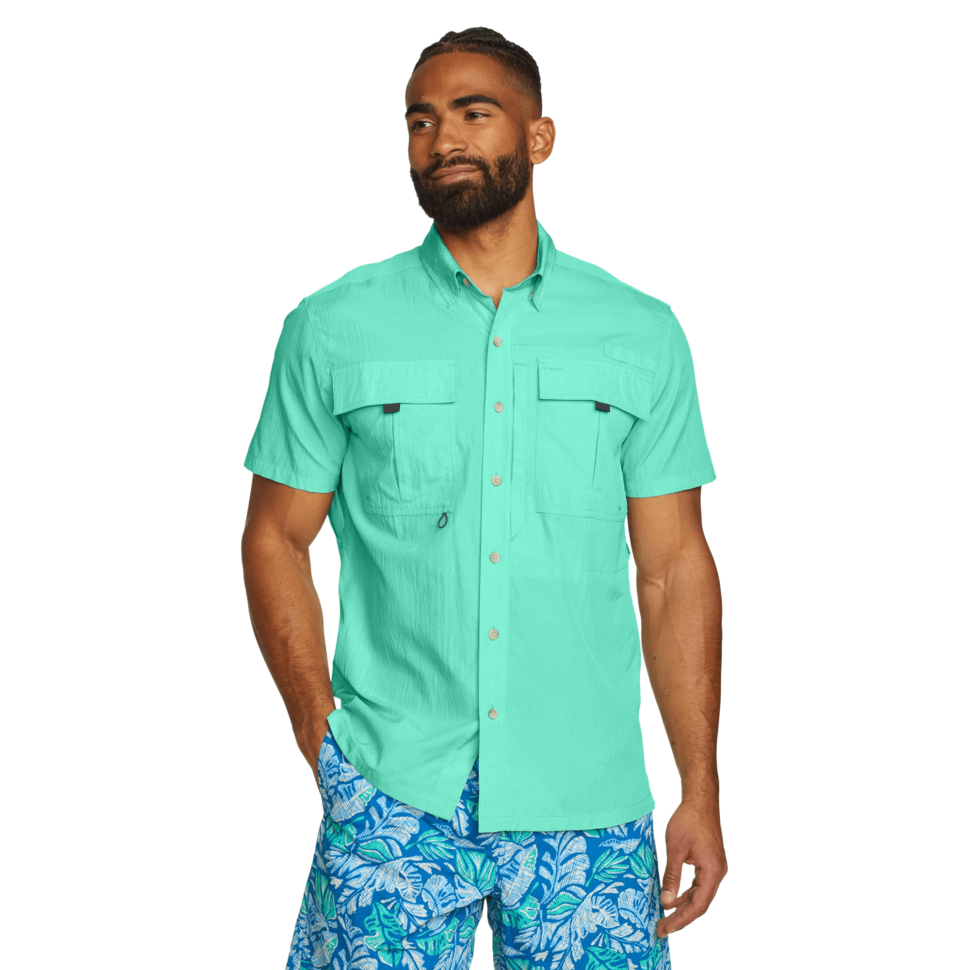 Men's UPF Guide 2.0 Short-Sleeve Shirt - Image 3