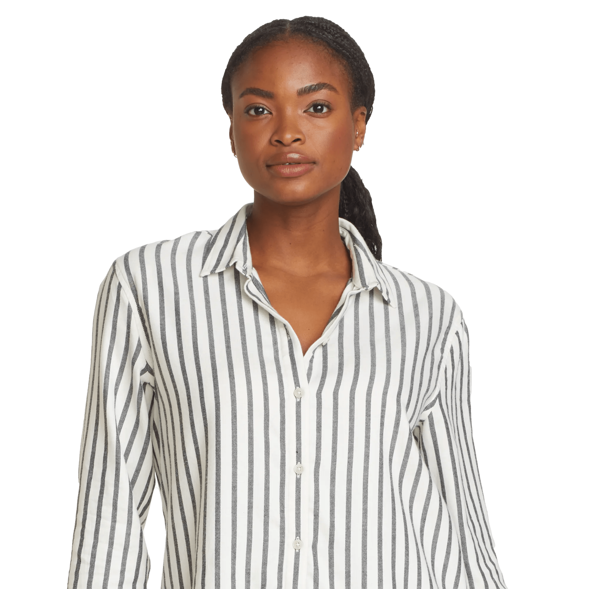 Women's Soft Flannel Relaxed Pajama Set - Image 2