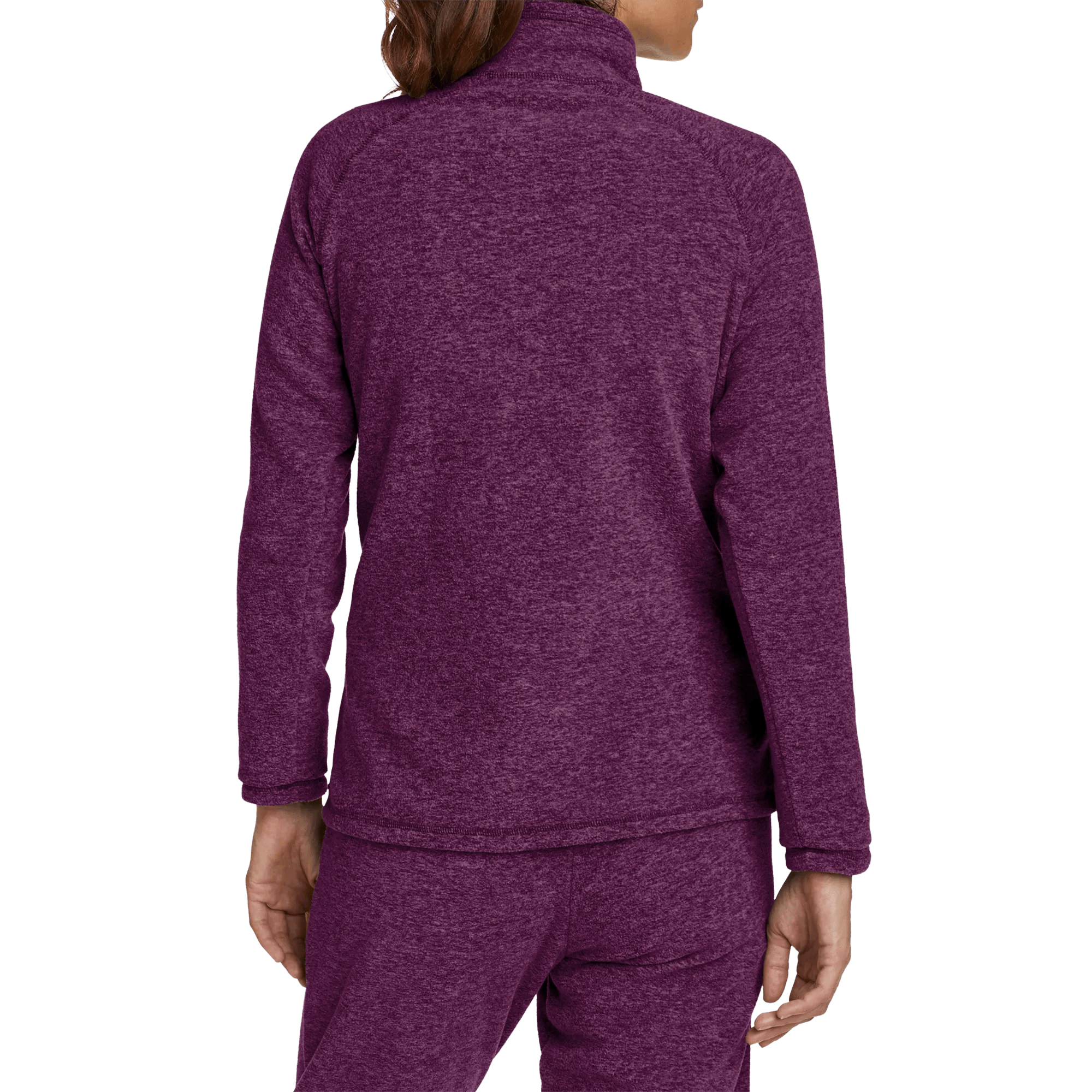 Women's Fast Fleece Raglan-Sleeve 1/4-Zip - Solid - Image 2