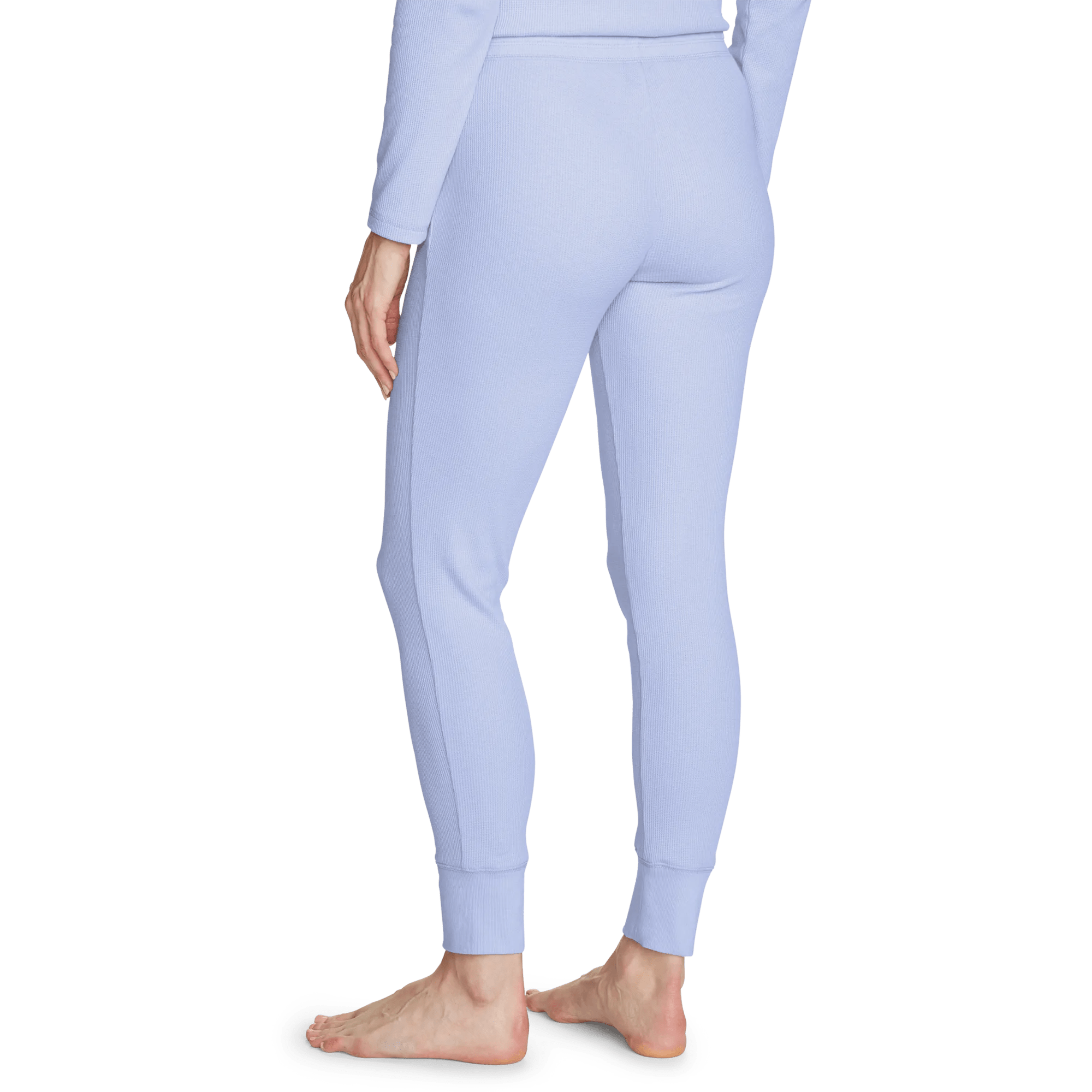 Women's Waffle-Knit Sleep Joggers - Image 2