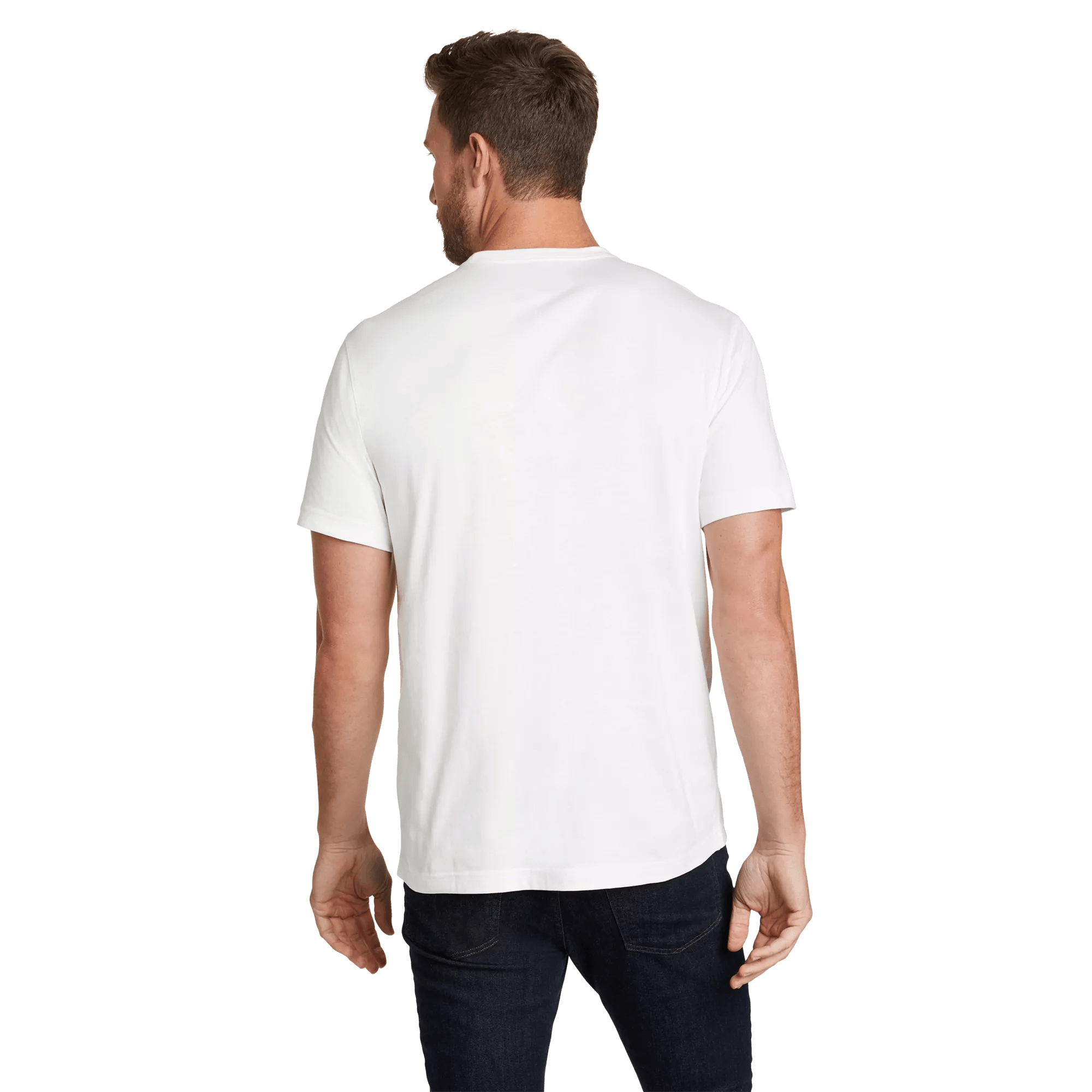 Men's Legend Wash Classic Short-Sleeve 100% Cotton Pocket T-Shirt - Image 2