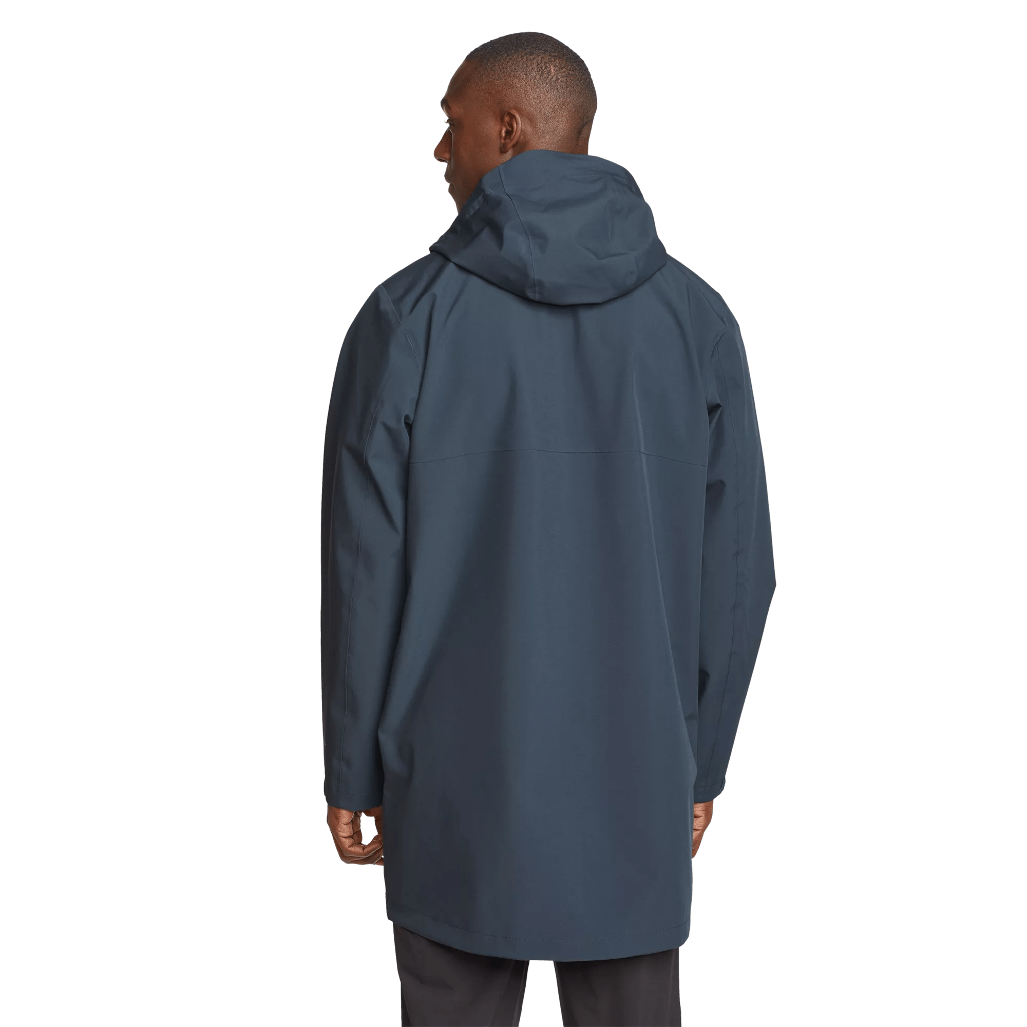 Men's Oscillate 3L Waterproof Hooded Trench Coat - Image 2