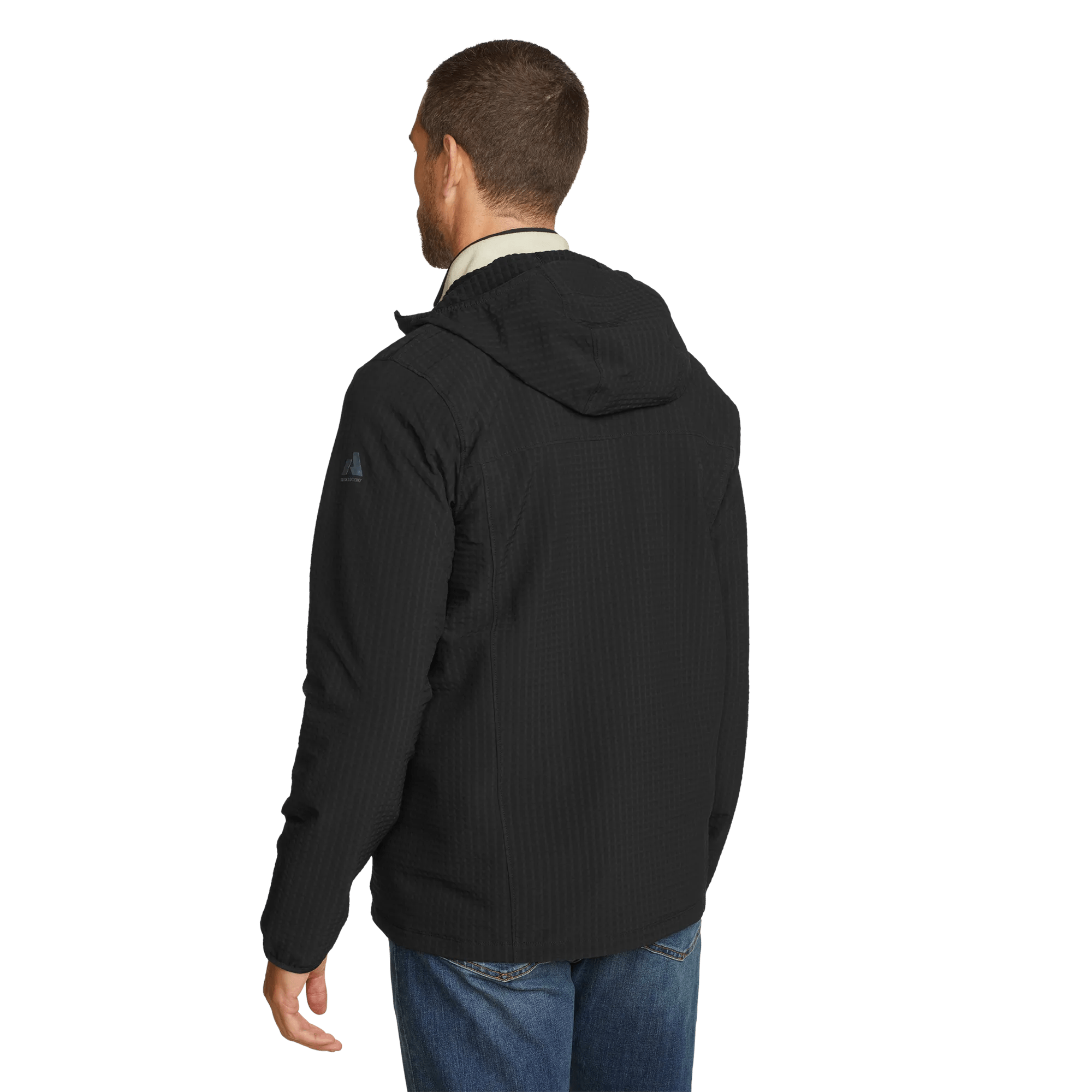 Men's Sandstone Grid Hoodie - Image 2
