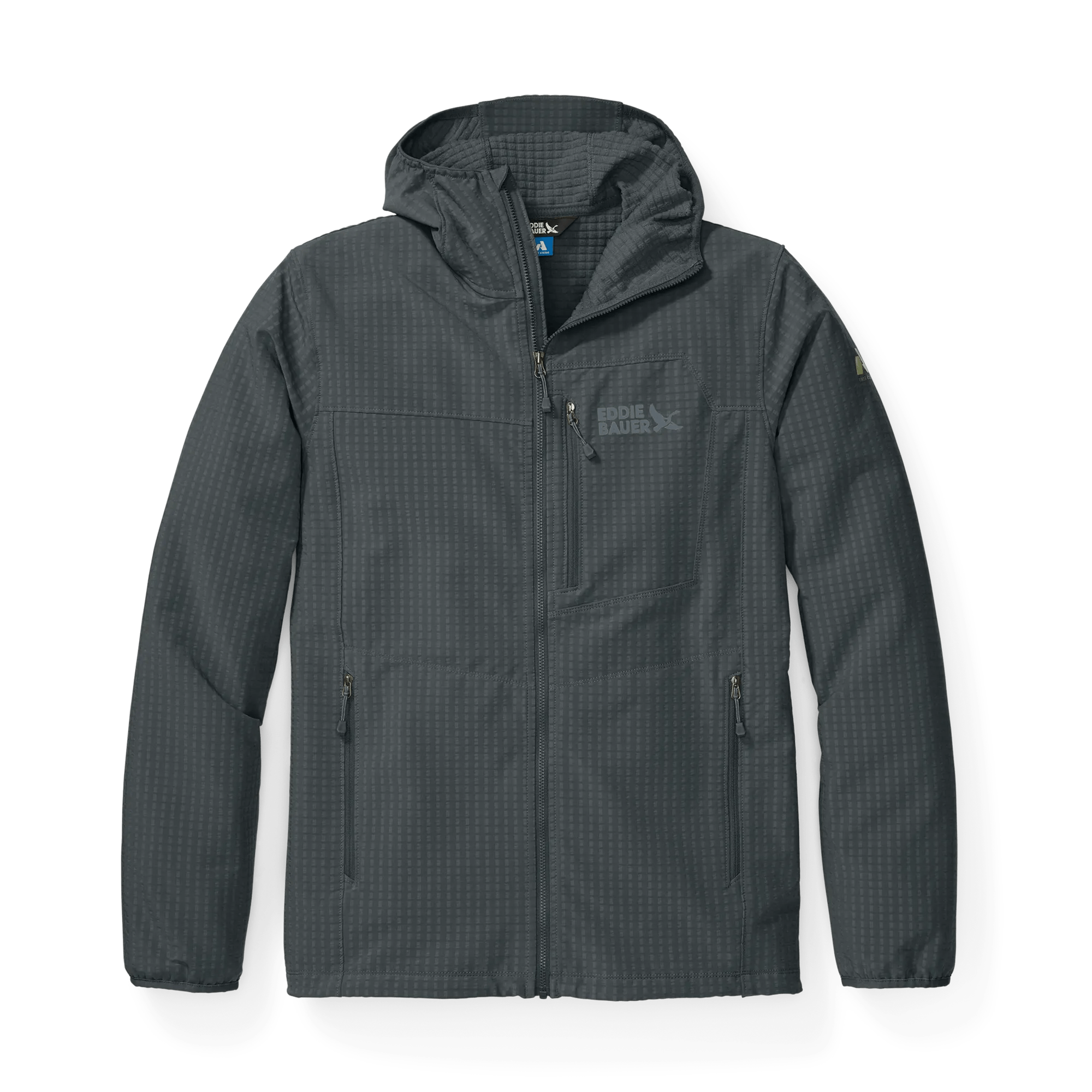 Men's Sandstone Grid Hoodie - Image 4