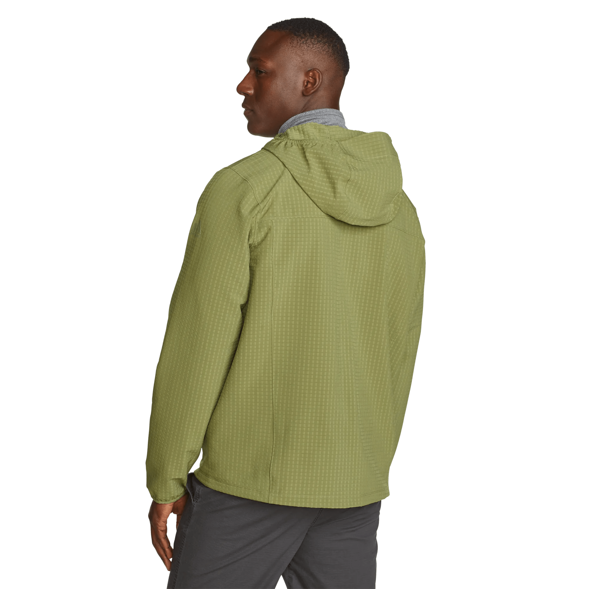 Men's Sandstone Grid Hoodie - Image 2