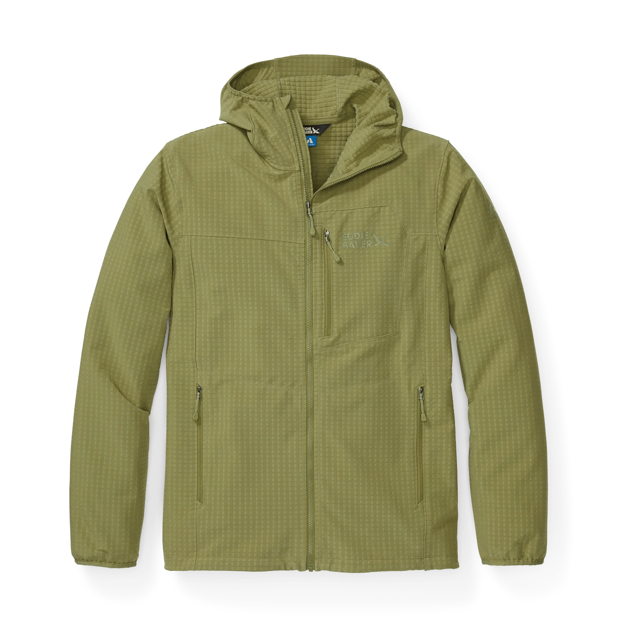 Men's Sandstone Grid Hoodie - Image 4