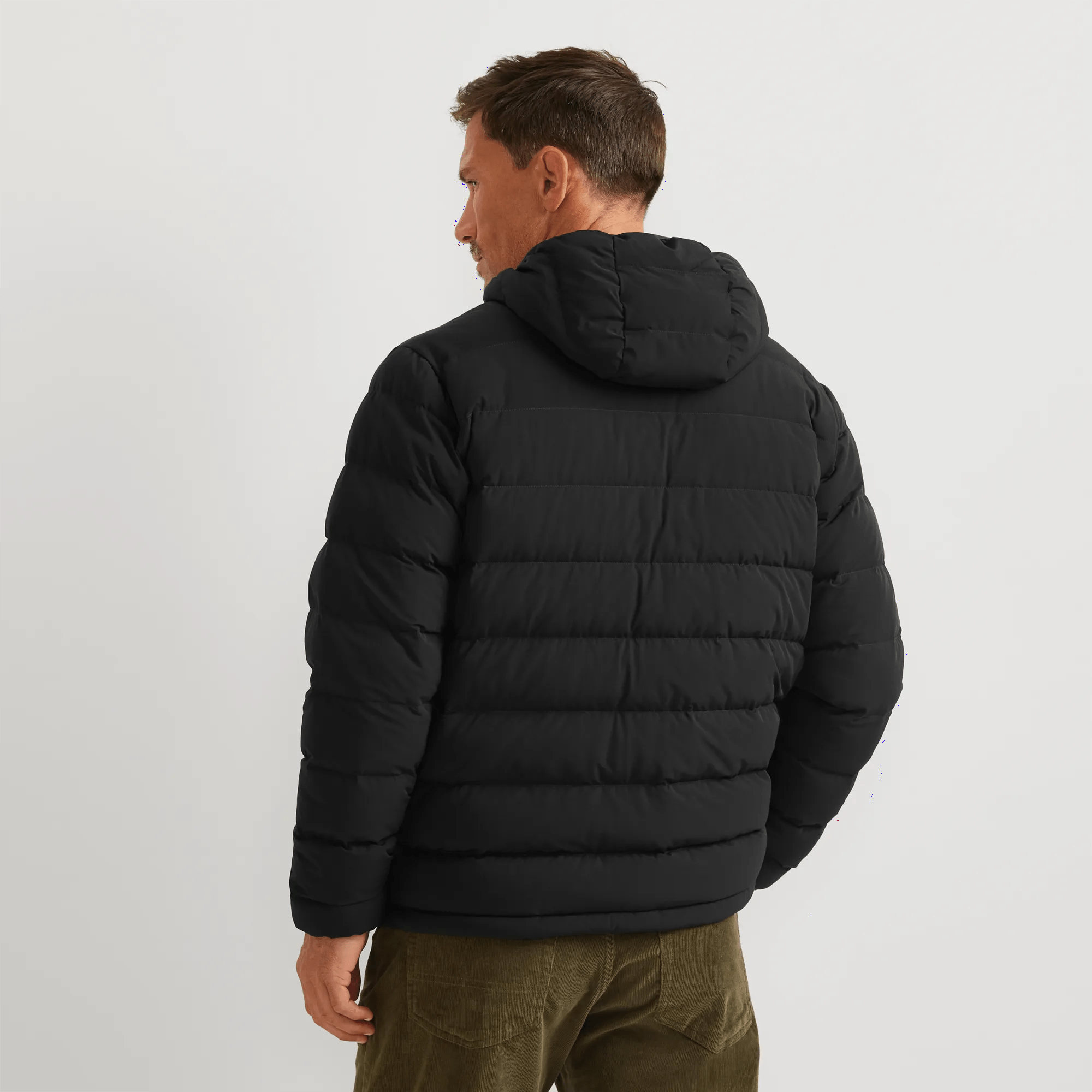 Men's EB Stretch Down Hooded Jacket - Image 2