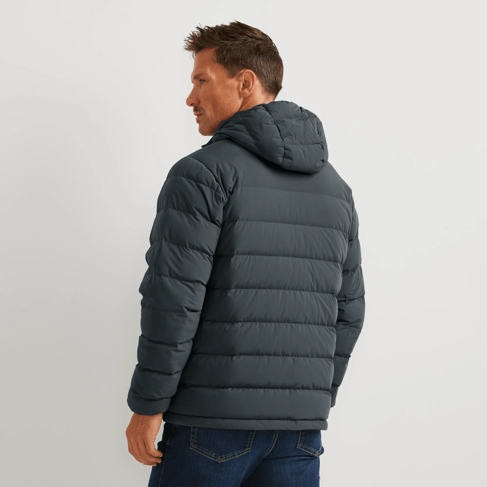 Men's EB Stretch Down Hooded Jacket - Image 2