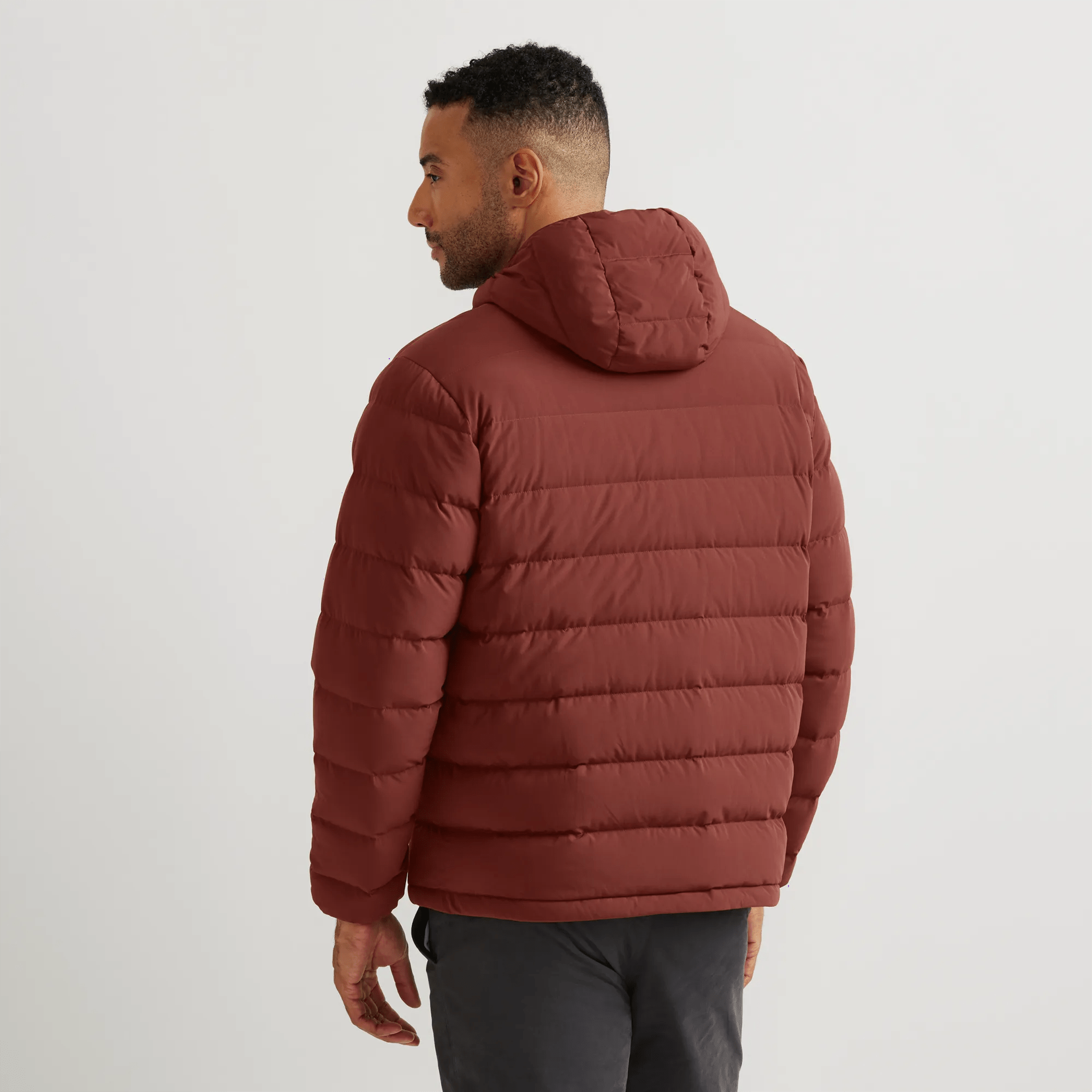 Men's EB Stretch Down Hooded Jacket - Image 2
