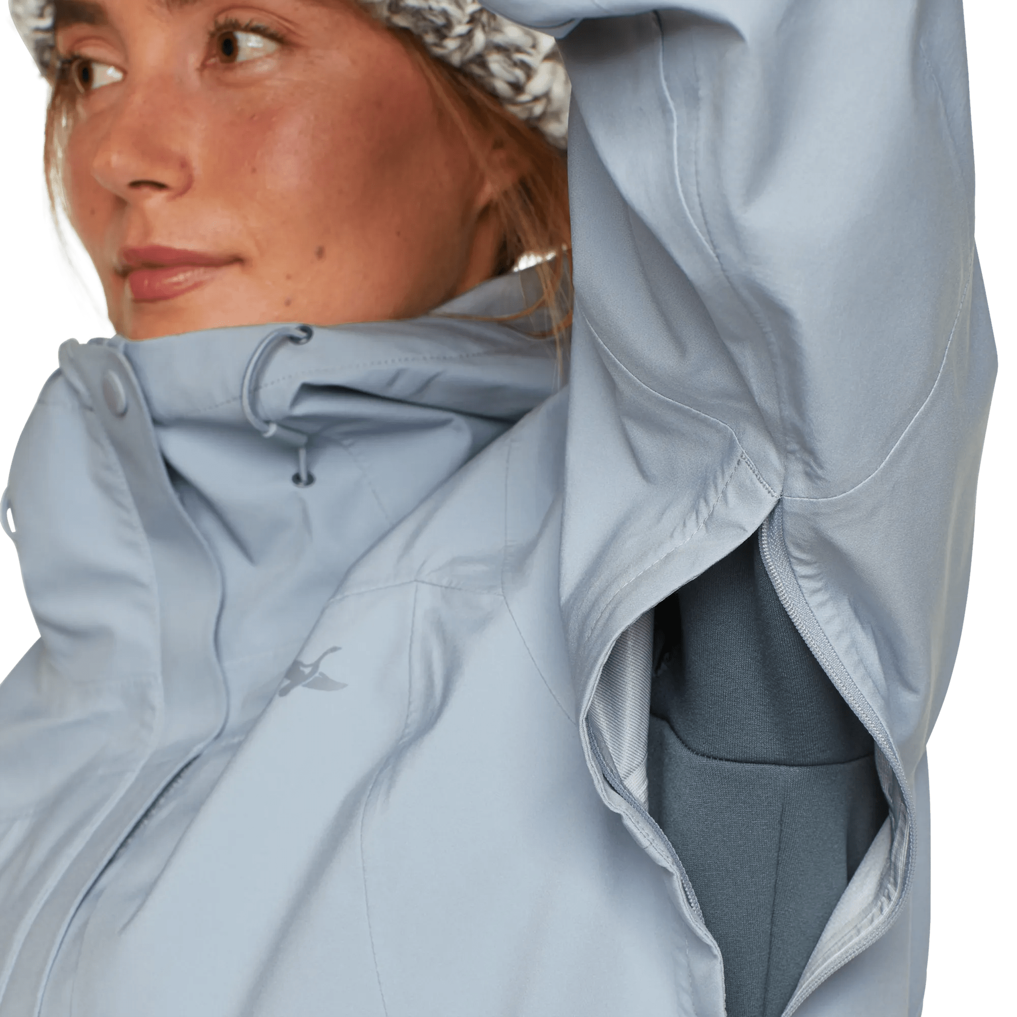 Women's Chair Six Waterproof Hooded Ski Shell Jacket - Image 5