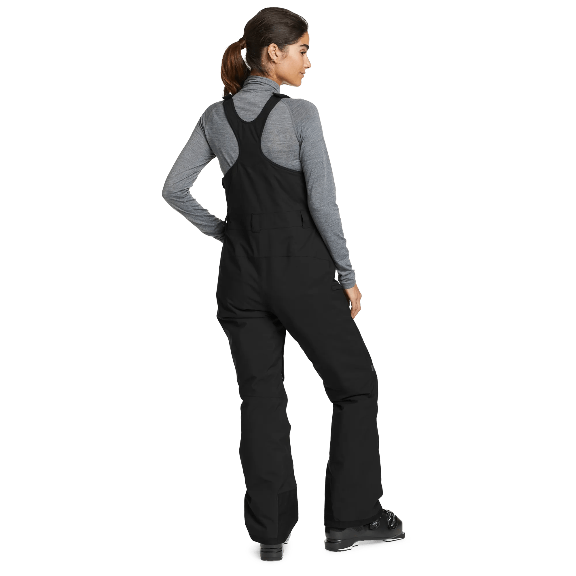 Women's Powder Search Insulated Waterproof Ski Bib - Image 2