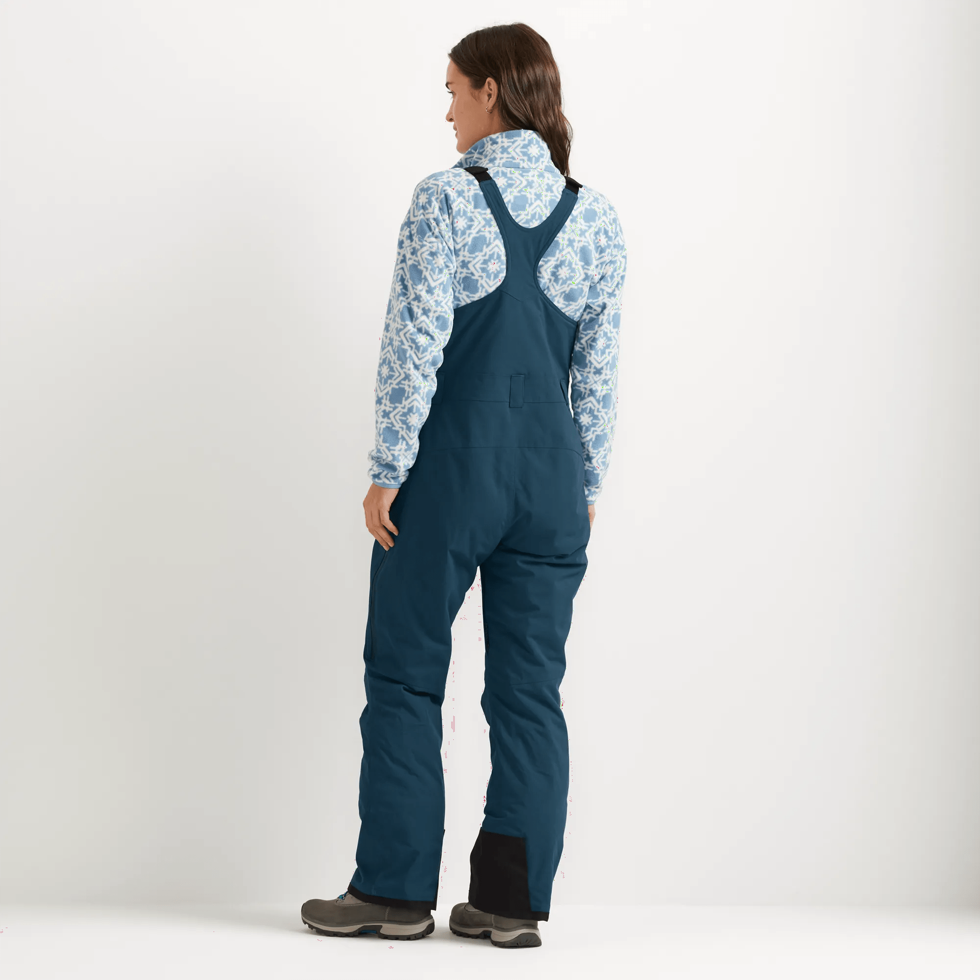 Women's Powder Search Insulated Waterproof Ski Bib - Image 2