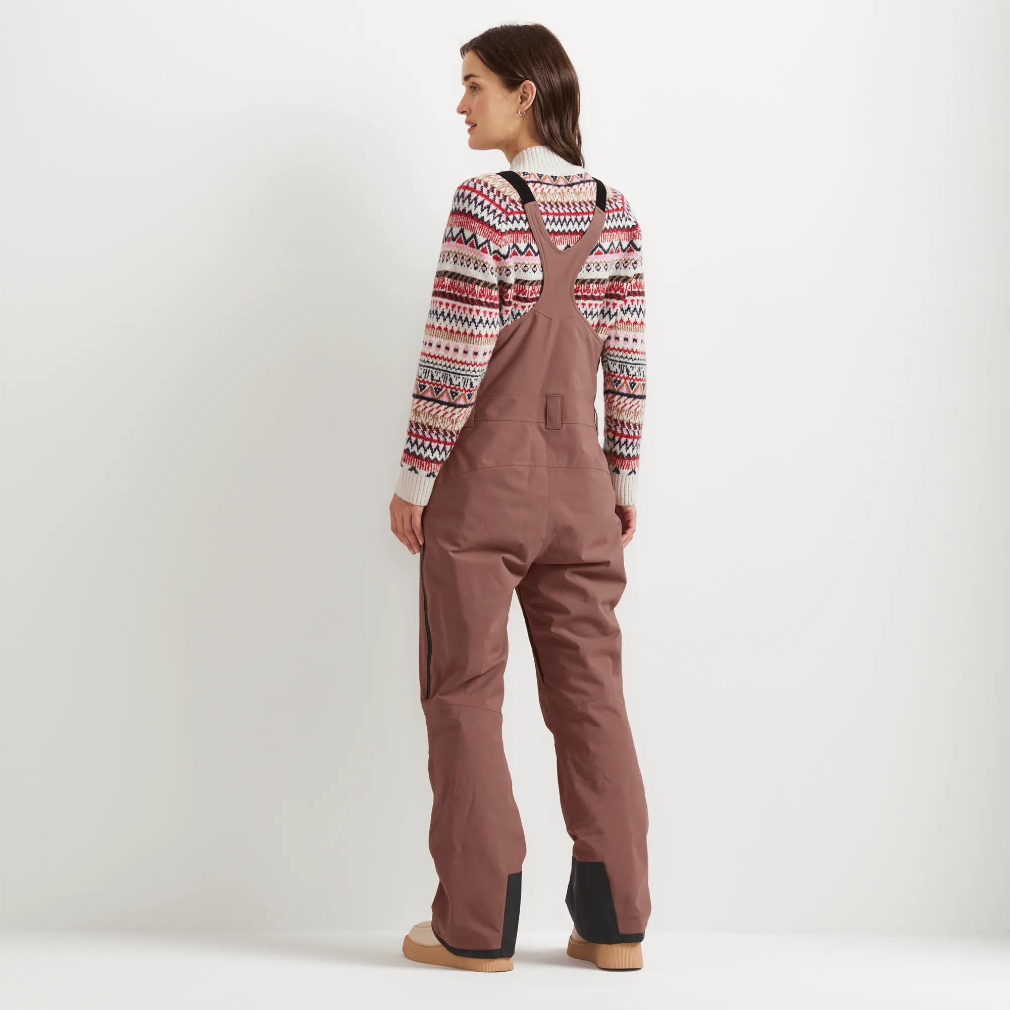 Women's Powder Search Insulated Waterproof Ski Bib - Image 2