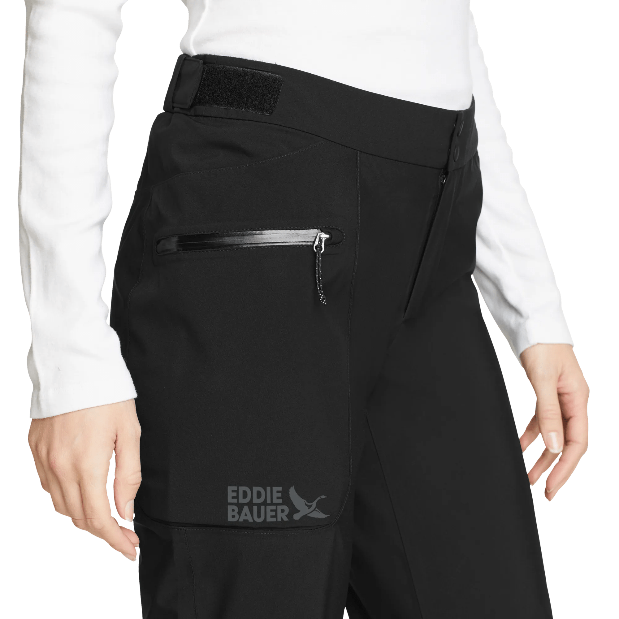 Women's Cloud Cap Stretch Waterproof Rain Pants - Image 3