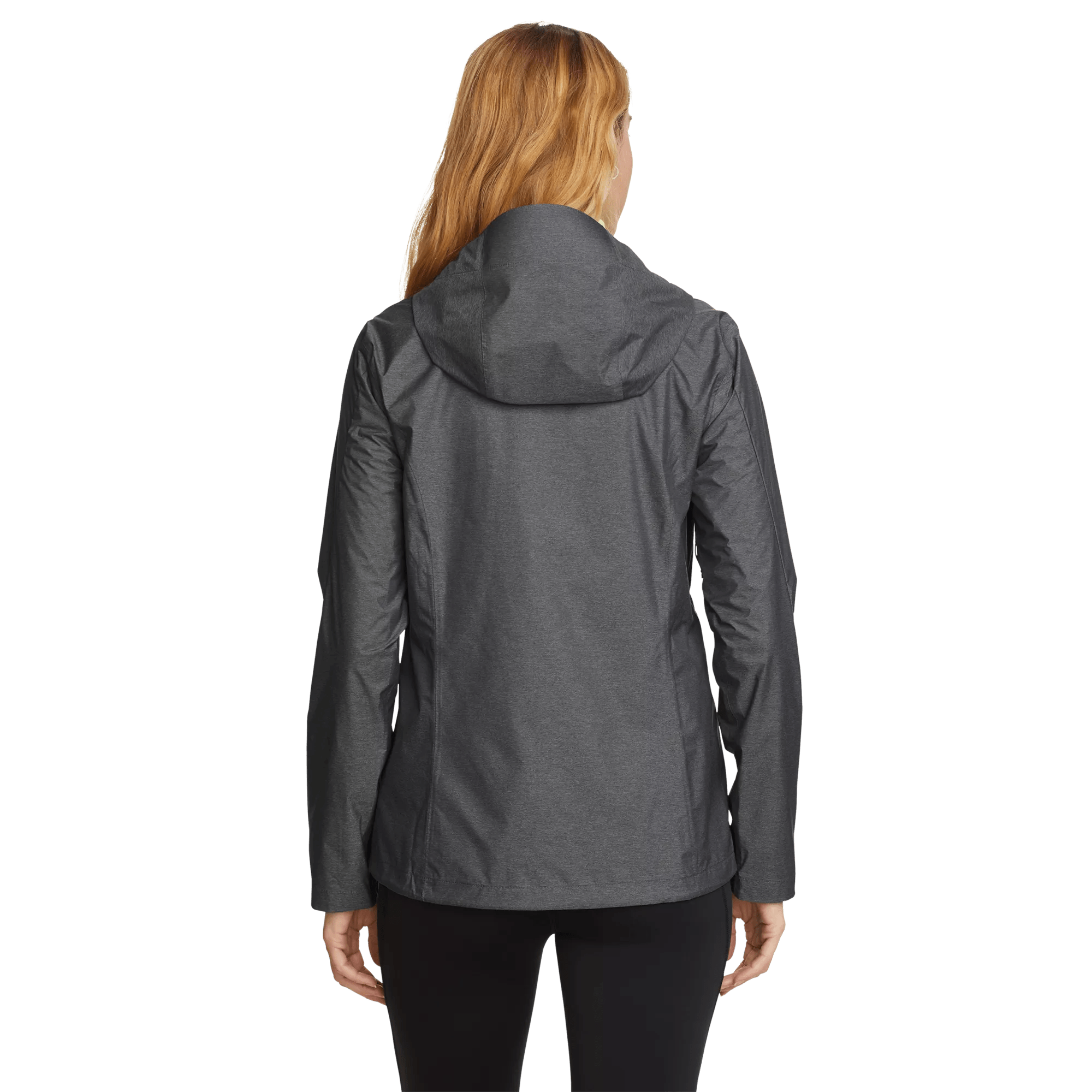 Women's Cloud Cap Waterproof Packable Hooded Rain Jacket - Image 2