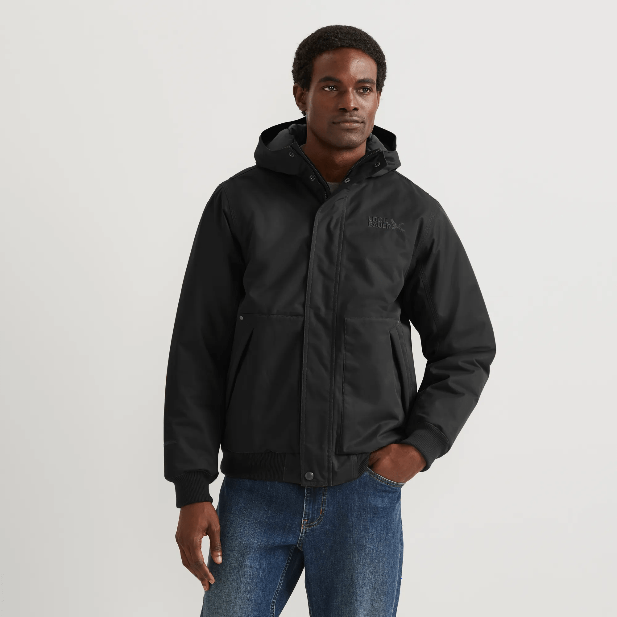 Men's Cabin Insulated Waterproof Hooded Utility Jacket