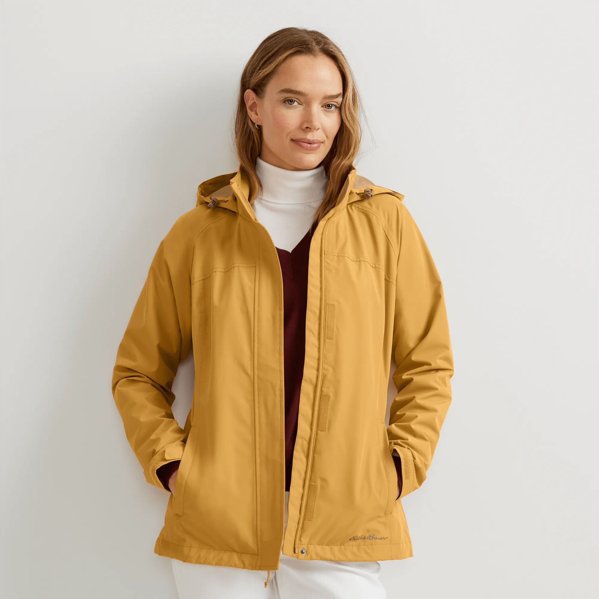 Women's Rainfoil? Waterproof Packable Hooded Rain Jacket