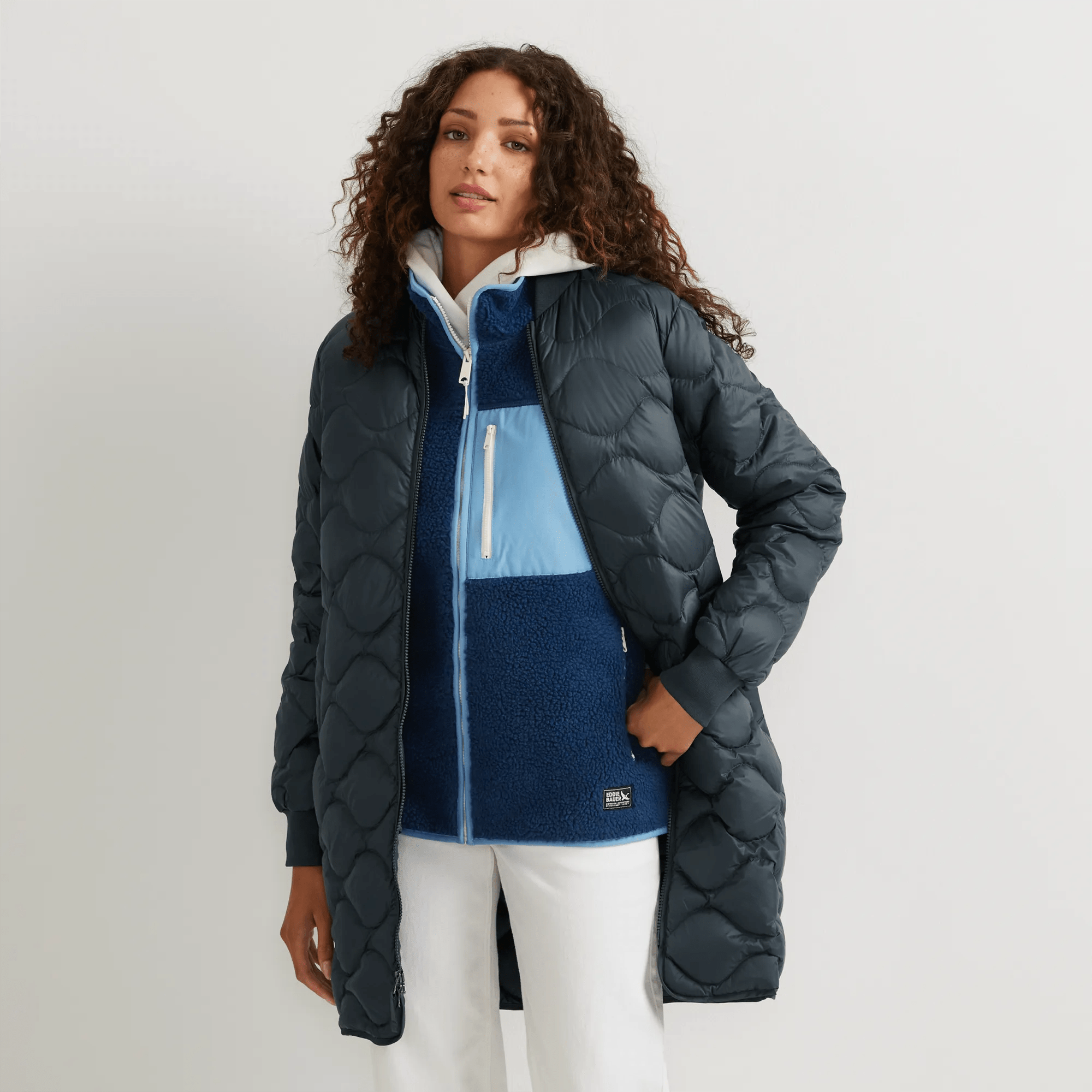 Women's Shaw Long Down Bomber Jacket
