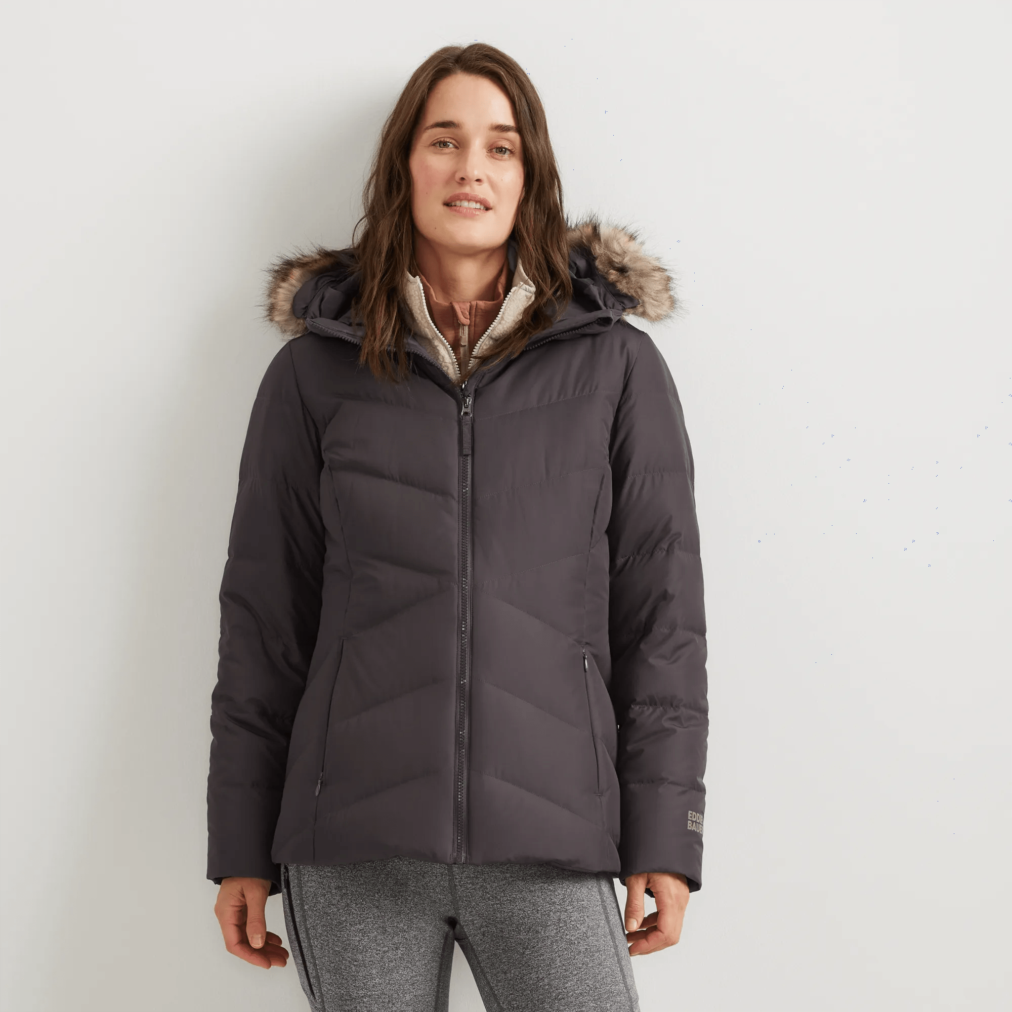 Women's Classic Down Hooded Jacket