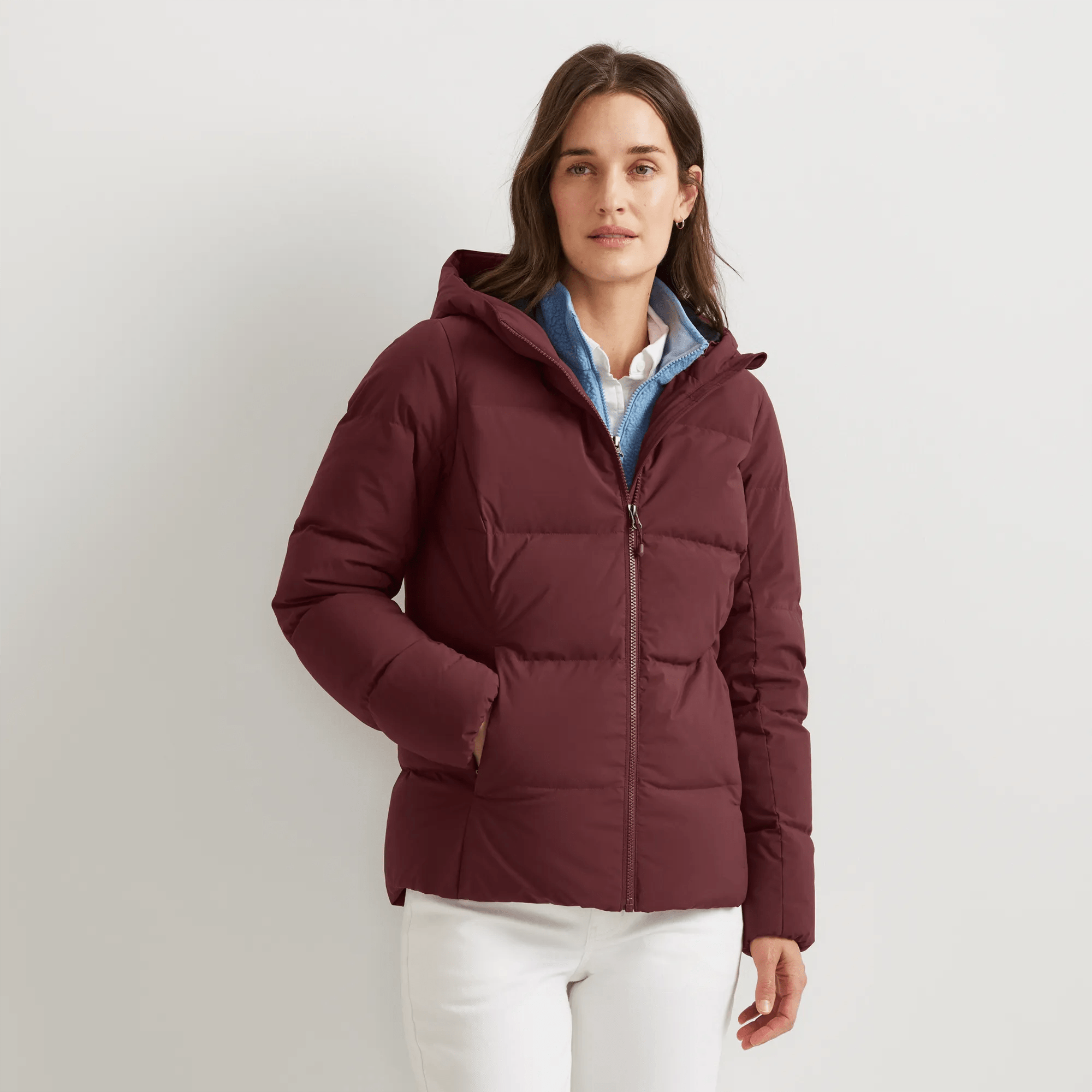 Women's Essential Down Hooded Jacket