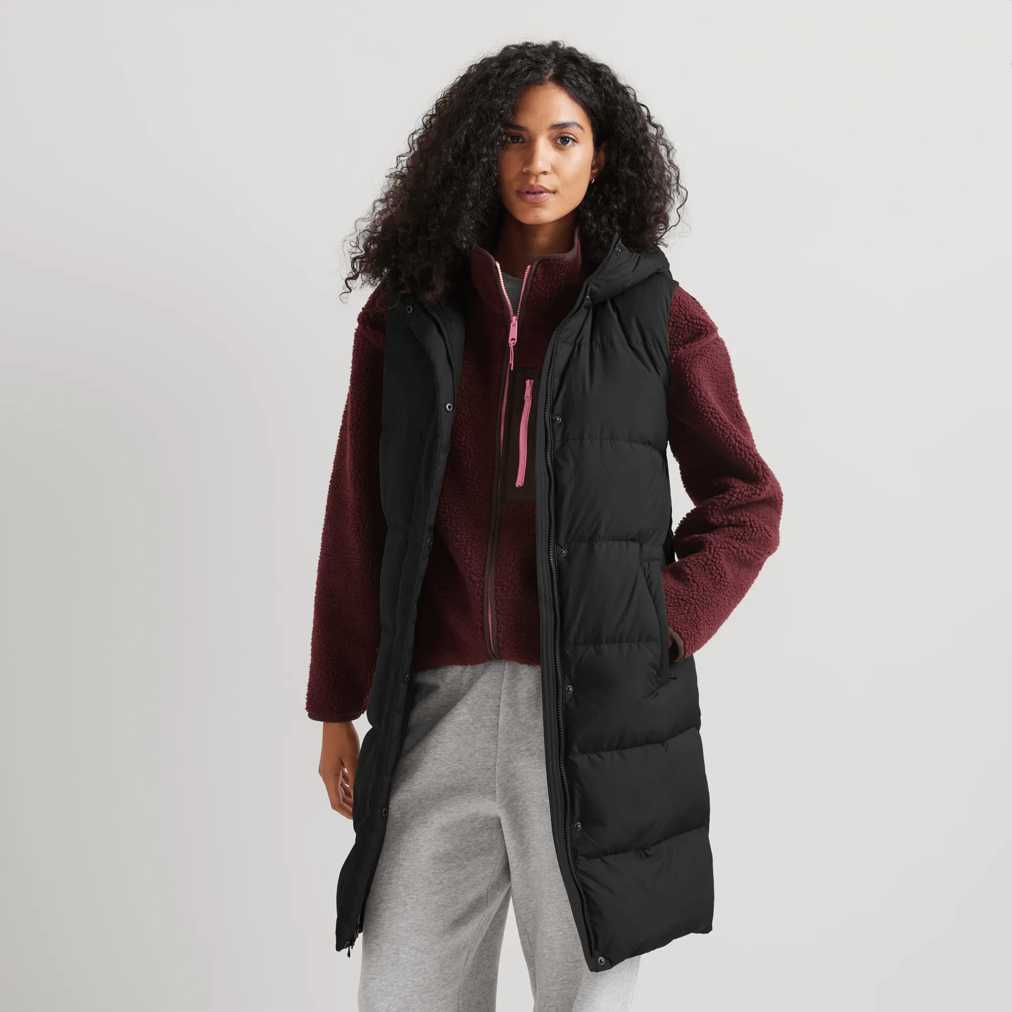 Women's Ketchum Long Down Hooded Vest