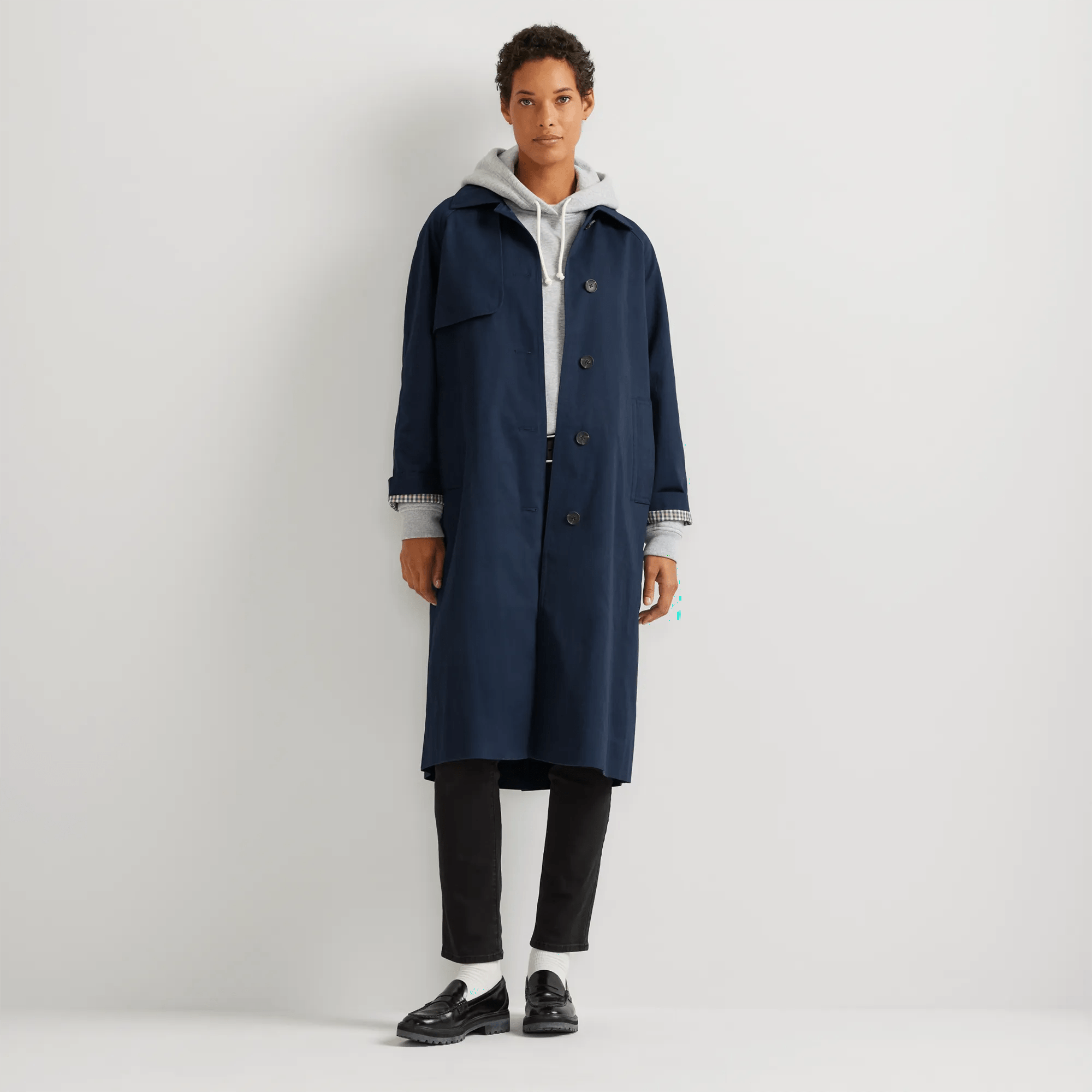 Women's EB 100% Cotton Trench Coat