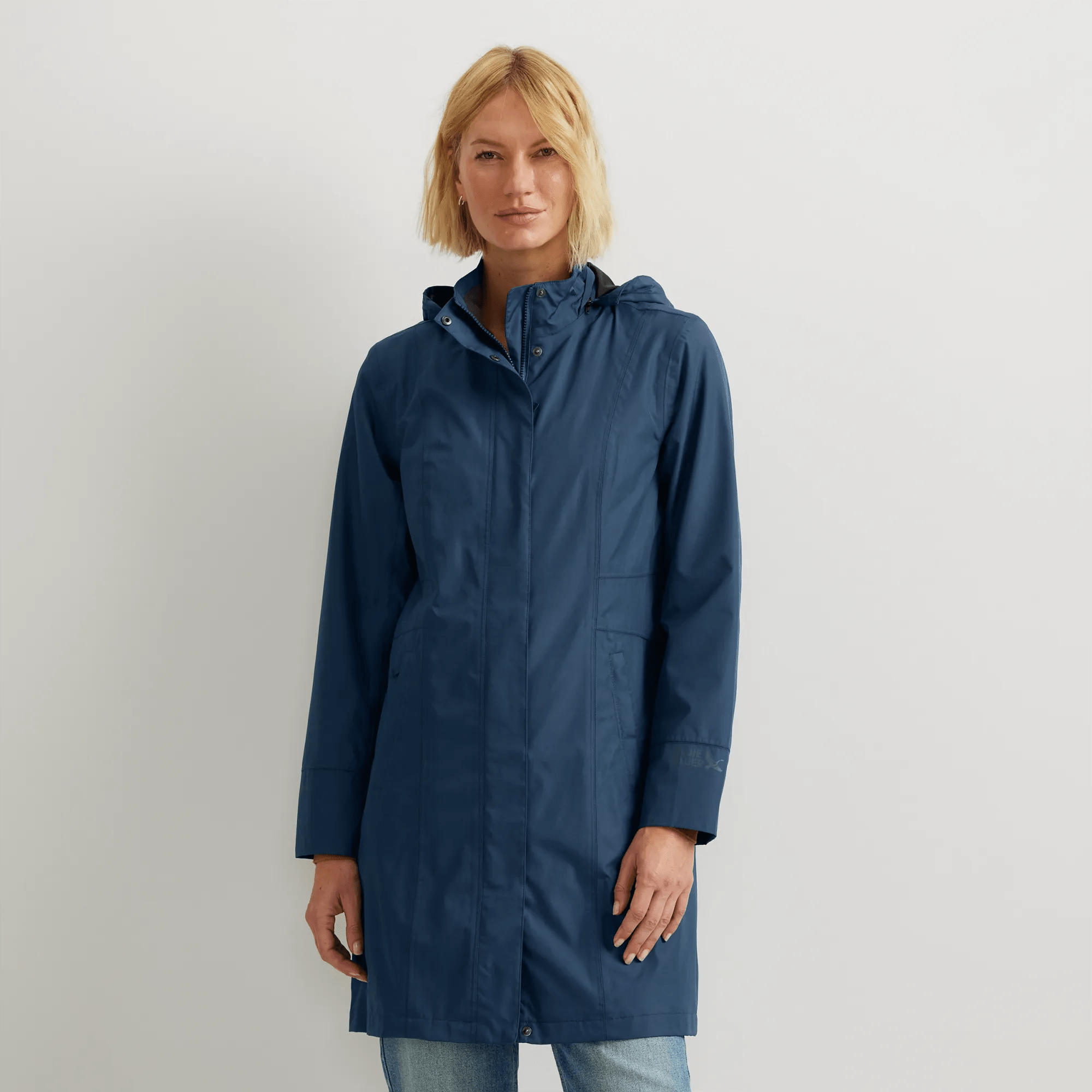Women's Girl On The Go? Waterproof Hooded Trench Coat