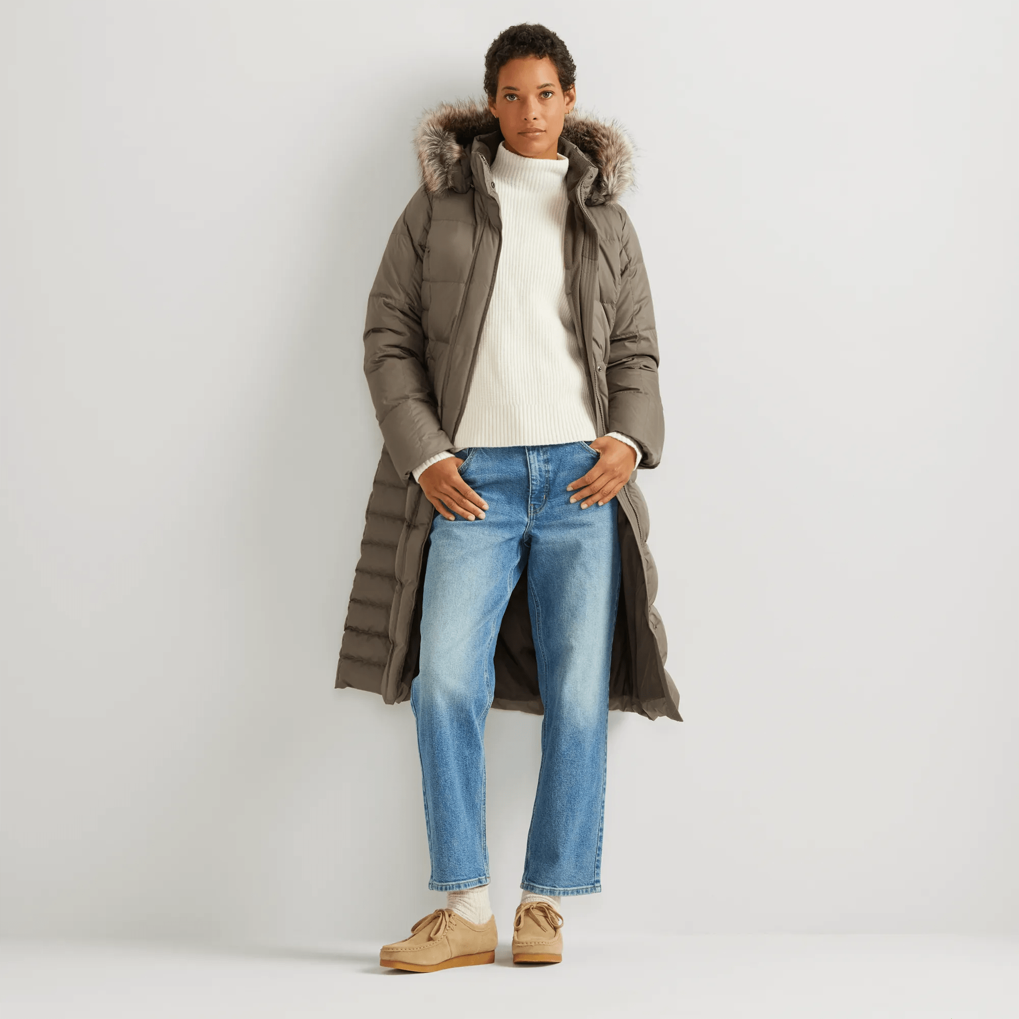 Women's Lodge Down Hooded Duffle Coat