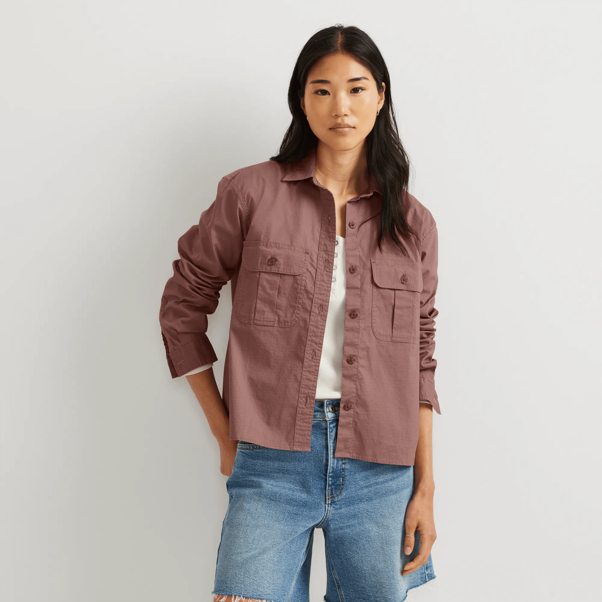 Women's Cotton Ripstop Utility Shirt