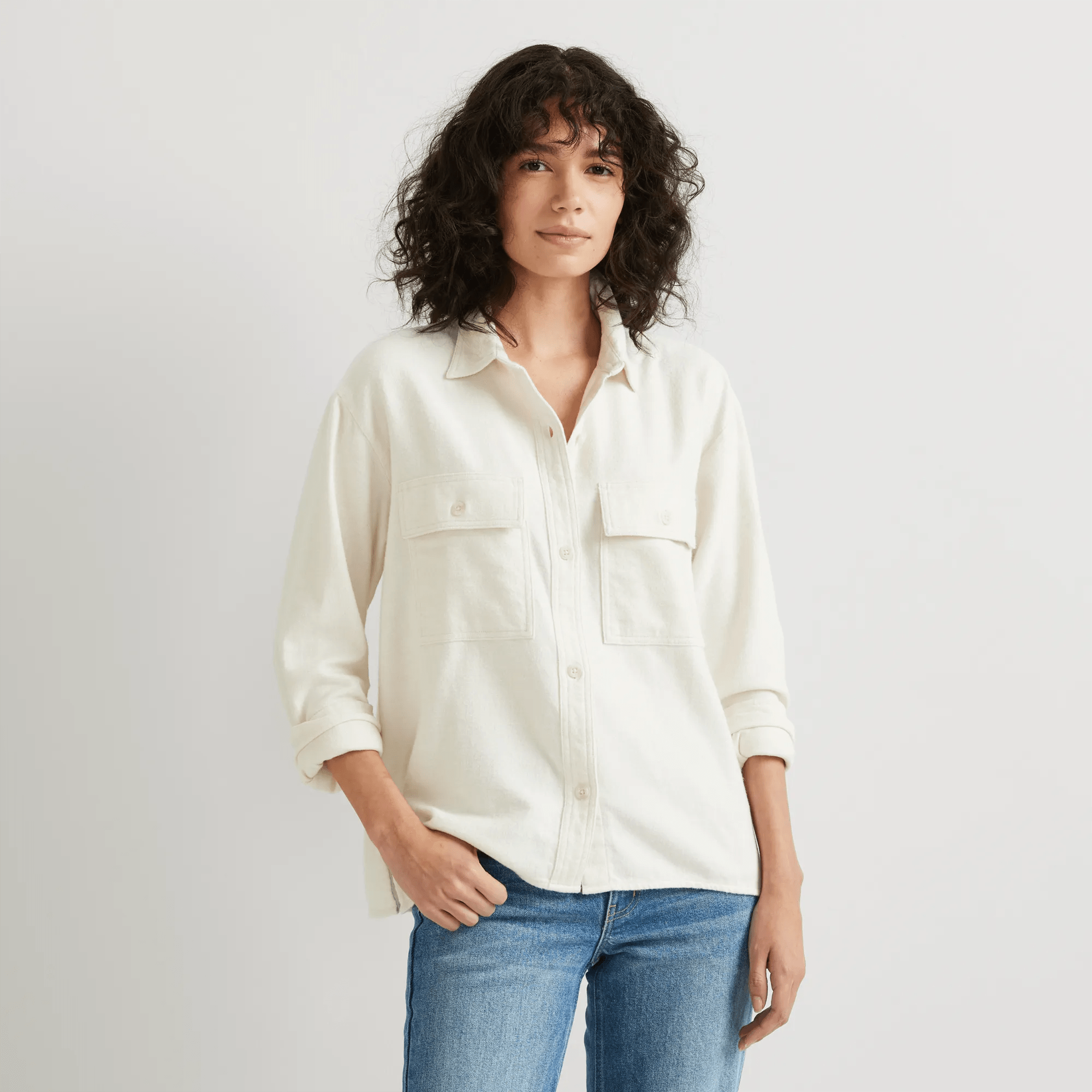 Women's Ballard Flap-Pocket Flannel Shirt