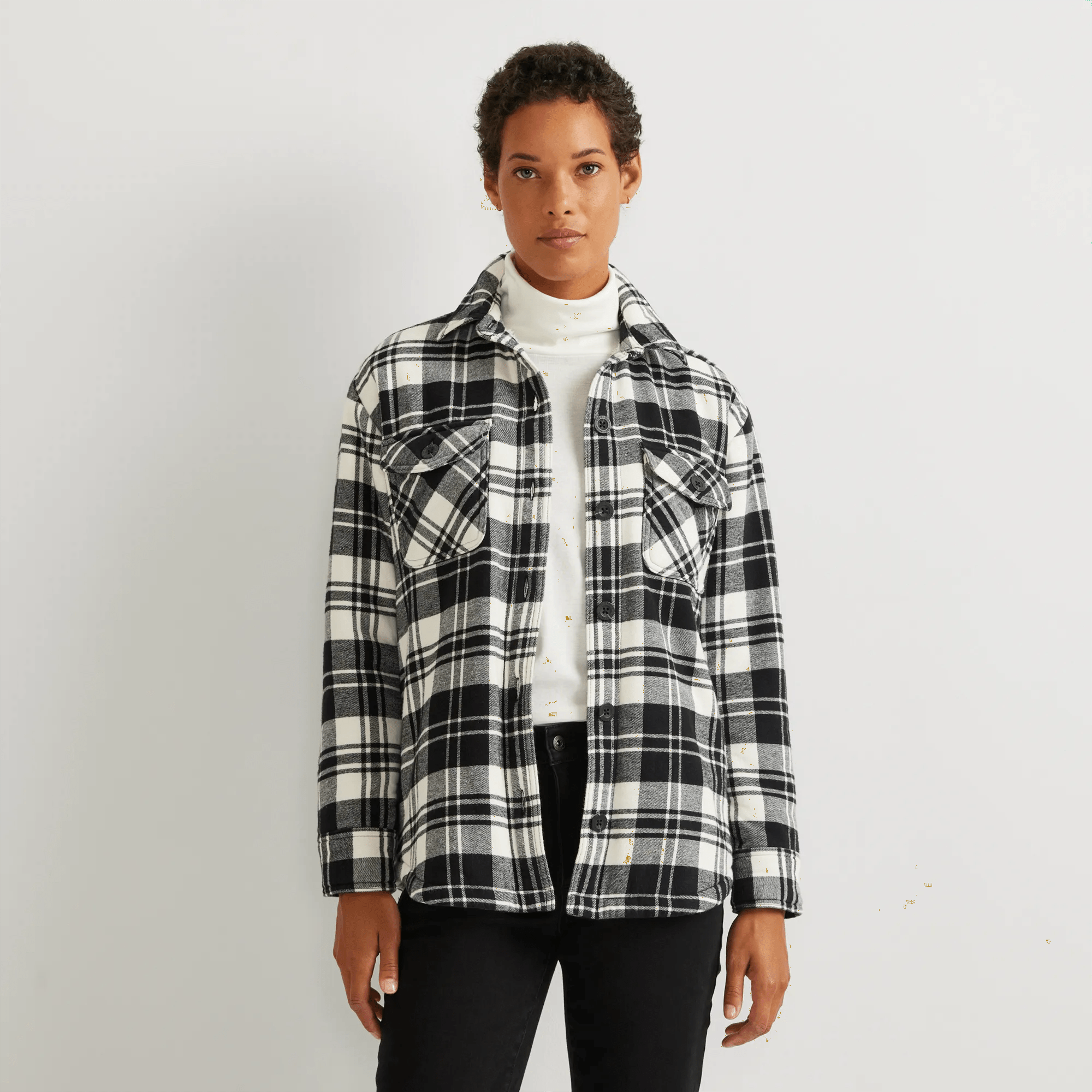 Women's Heritage Faux Shearling-Bonded Shirt Jacket
