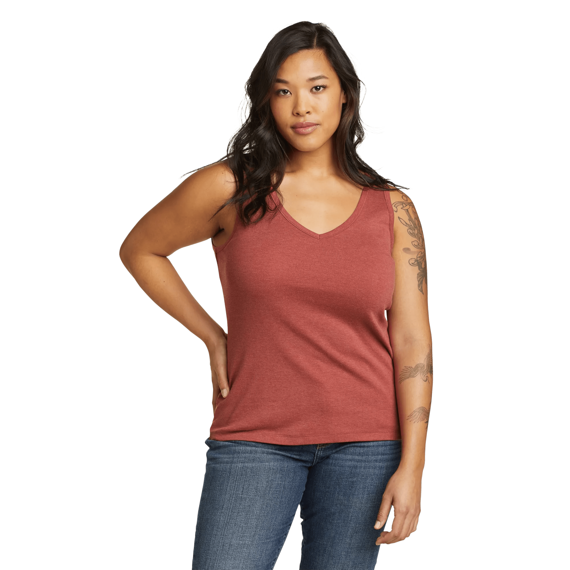 Women's Favorite V-Neck Tank - Solid