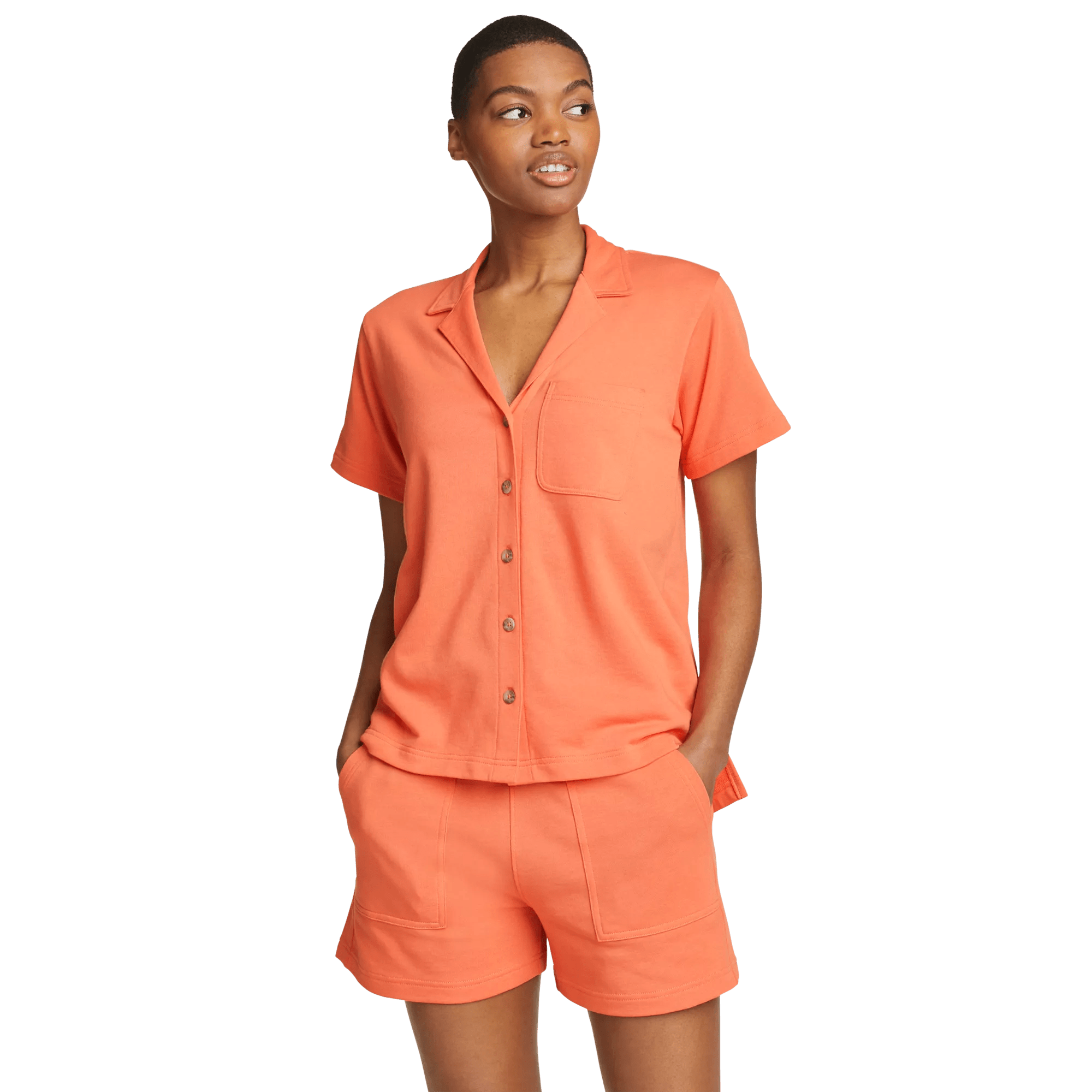 Women's Everyday Terry Camp Shirt
