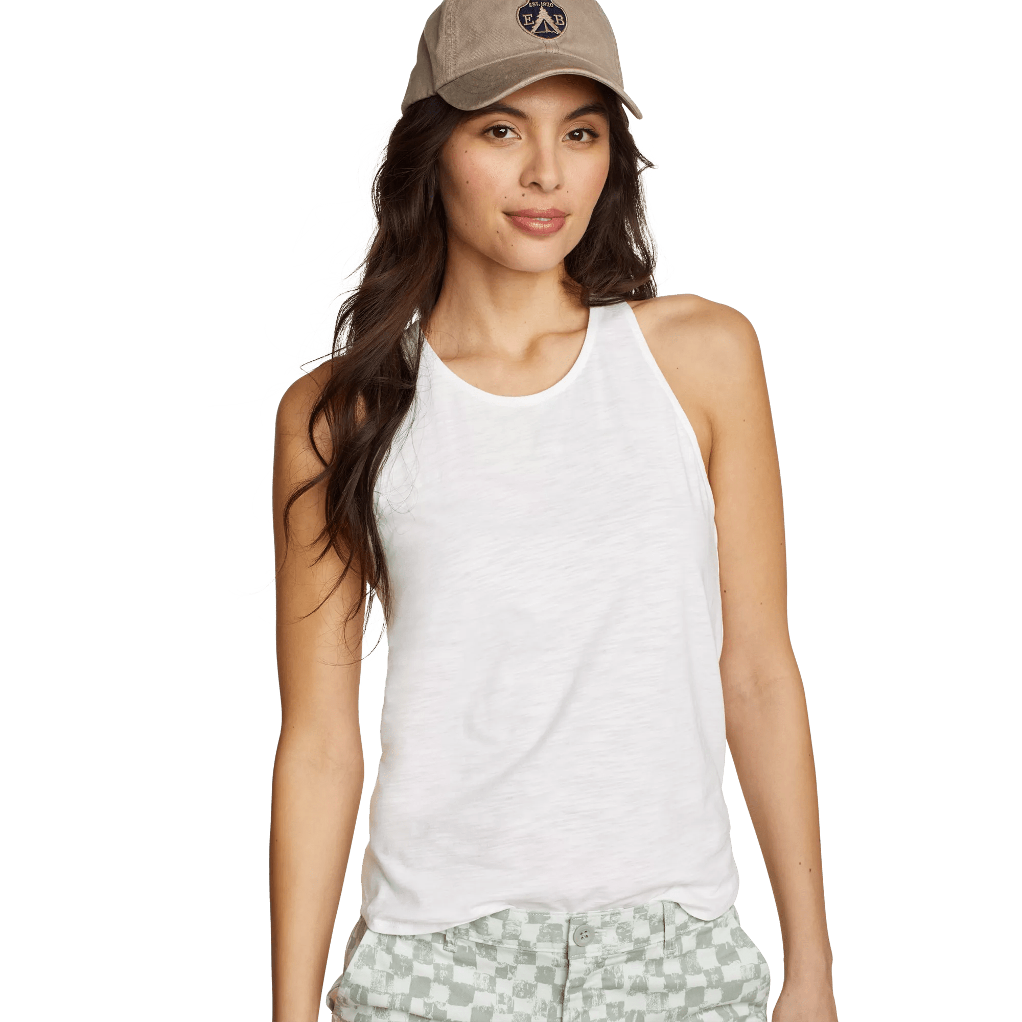 Women's Gate Check Racerback Tank Top