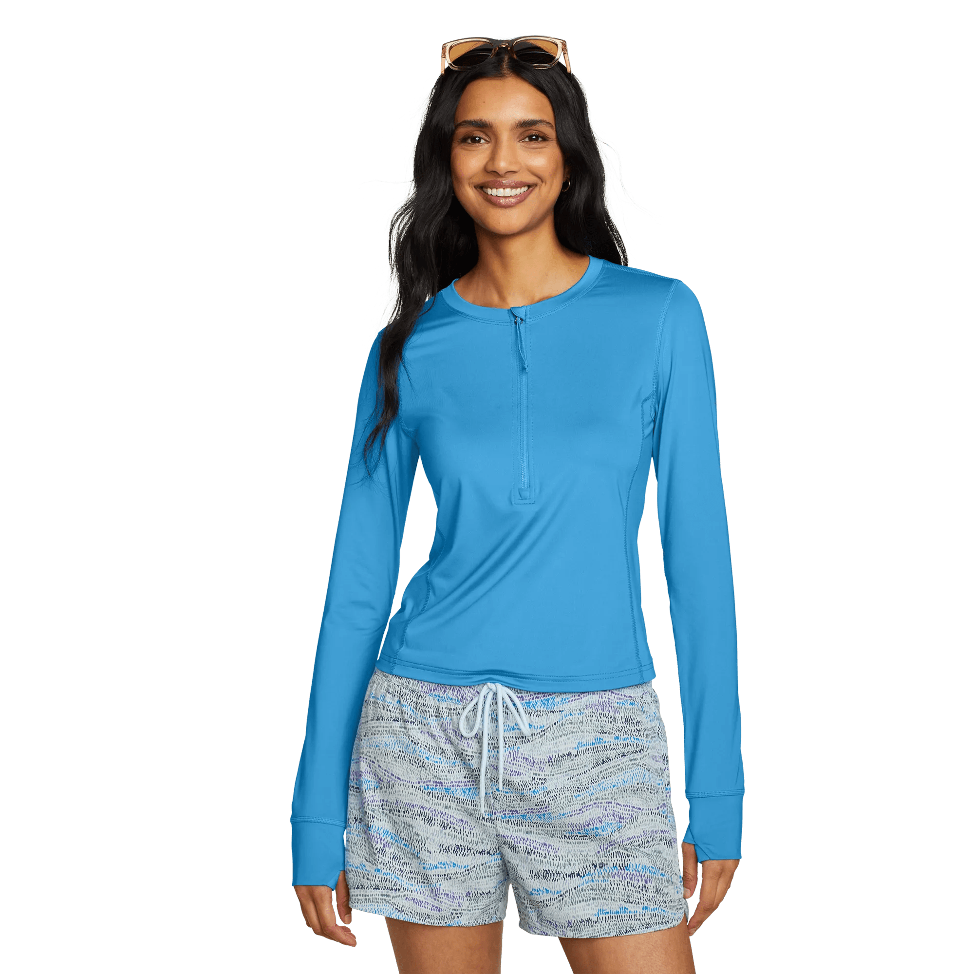Women's Amphib Rashguard 1/4-Zip Top
