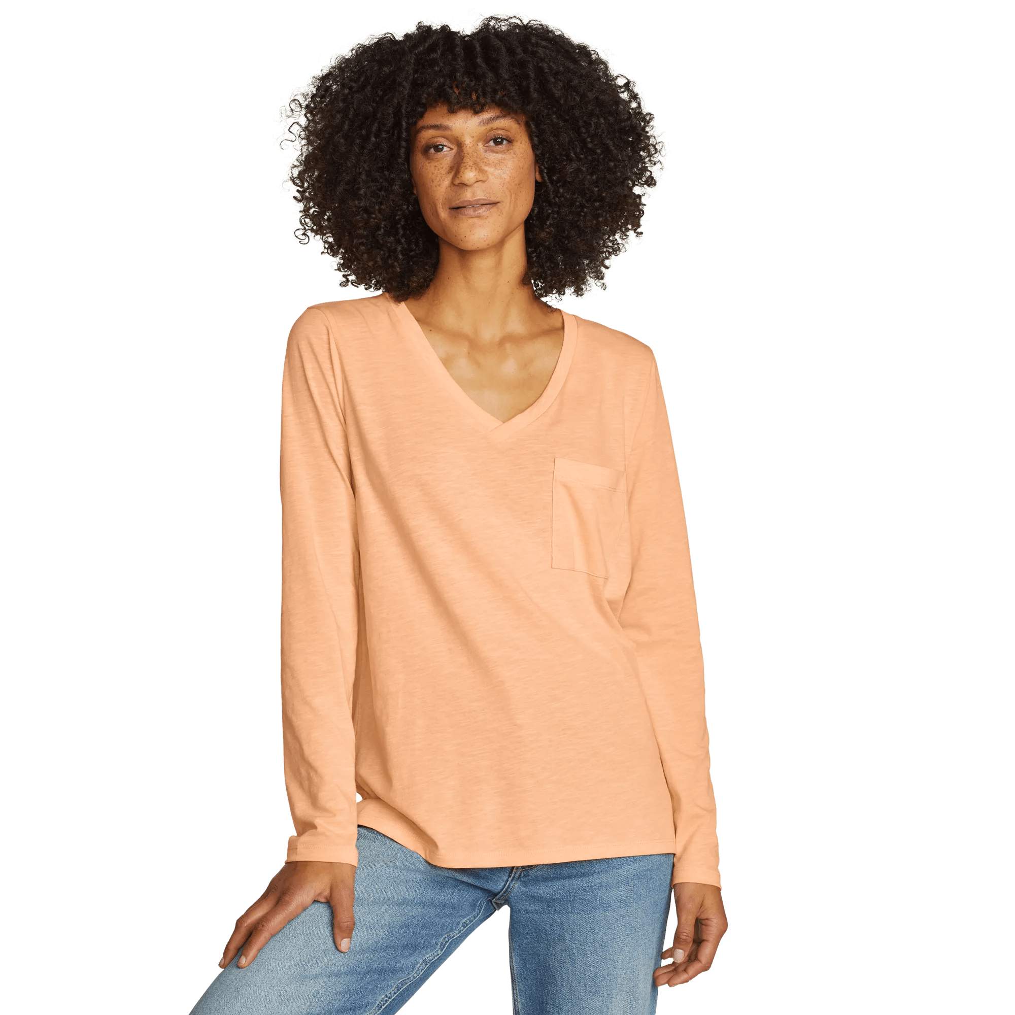 Women's Tryout Long-Sleeve V-Neck T-Shirt